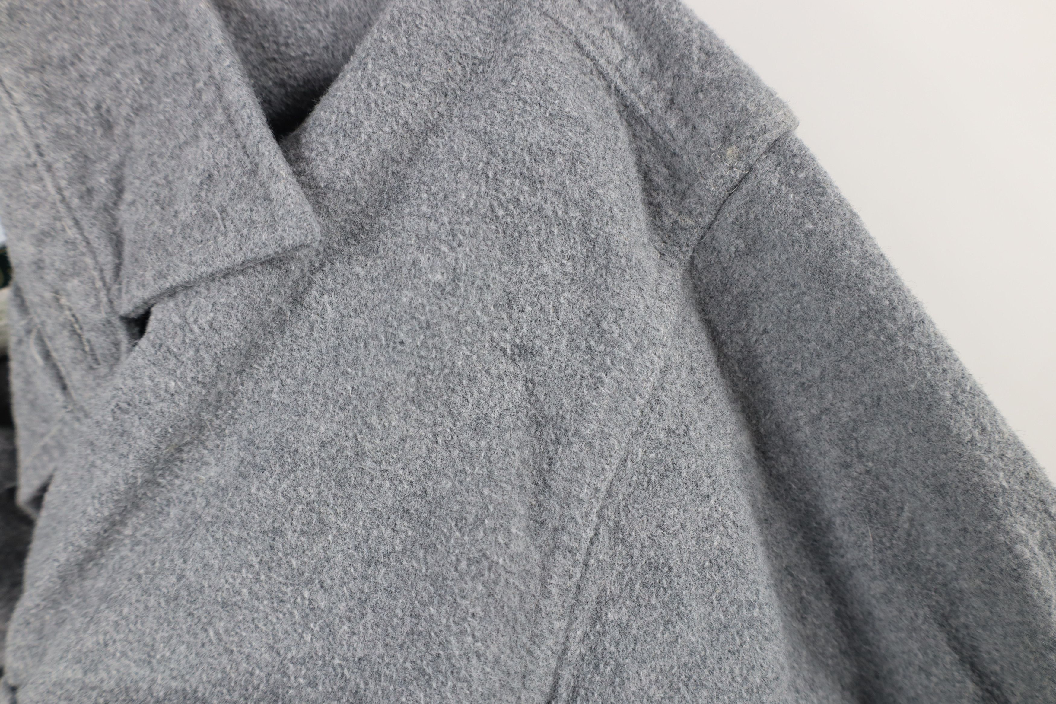 Vintage Vintage 90s Streetwear Chamois Cloth Button Shirt Gray Size US L / EU 52-54 / 3 - 5 Thumbnail