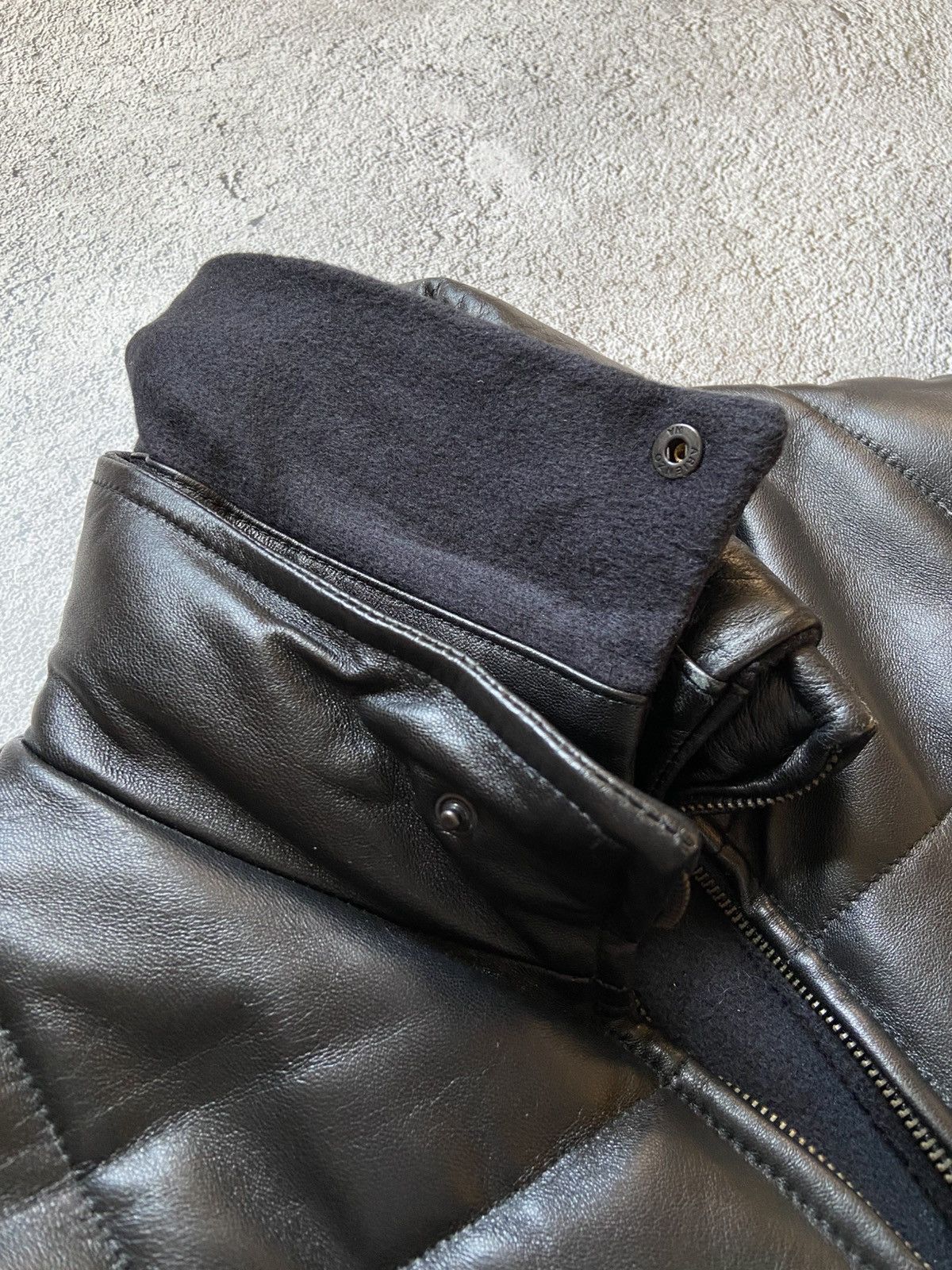 If Six Was Nine Vintage Padded Leather Vest Rick Owens Undercover Style Size US M / EU 48-50 / 2 - 5 Thumbnail