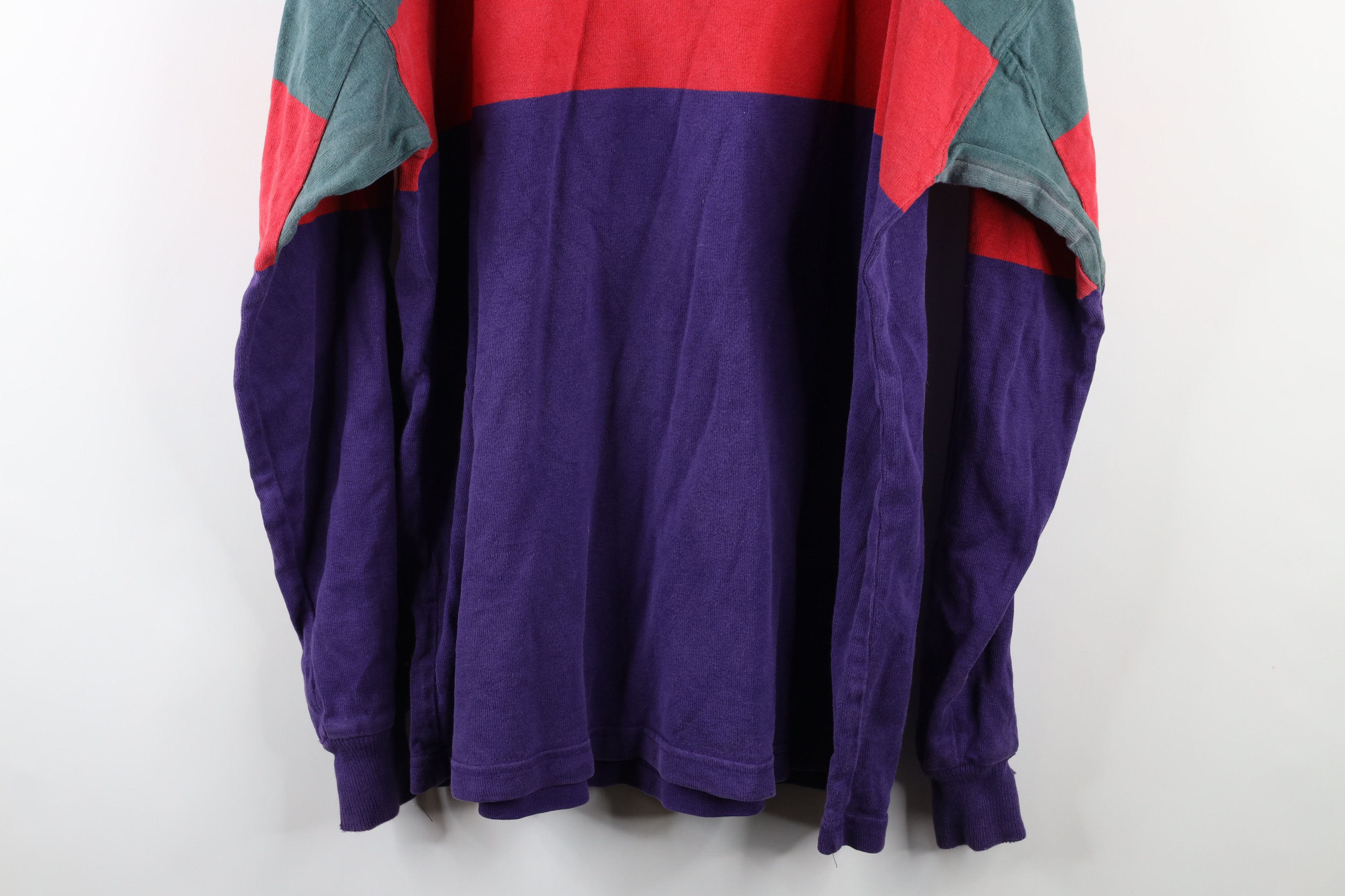 L.L. Bean × Vintage Vintage 90s LL Bean Heavyweight T-Shirt Striped USA Size US XXL / EU 58 / 5 - 13 Thumbnail