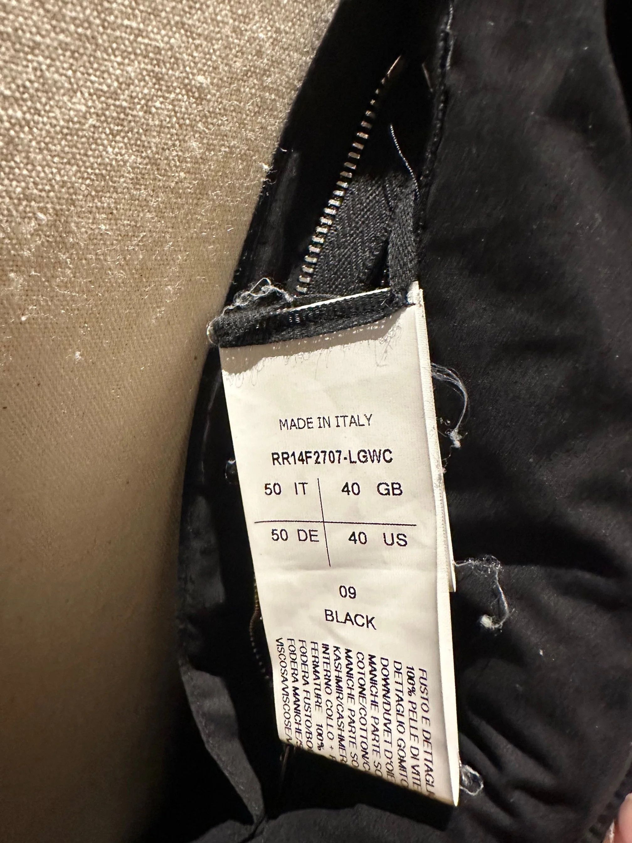 Rick Owens Rick Owens Shearling-Lined Coat - Black Fur Neck Size US M / EU 48-50 / 2 - 10 Thumbnail