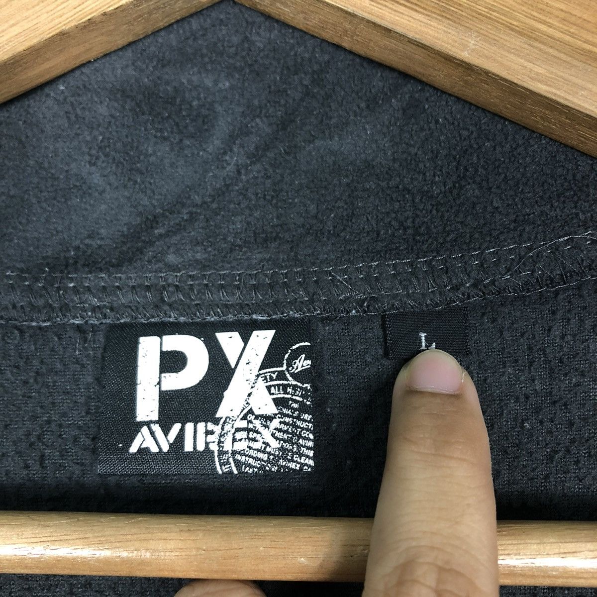 Avirex 📌VINTAGE BIKER JACKET AVIREX USA BIG LOGO MILITARY Size US L / EU 52-54 / 3 - 20 Thumbnail