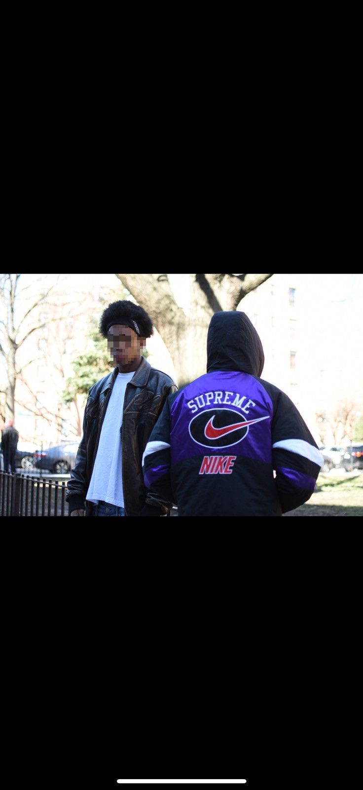 Nike × Supreme Supreme Nike Hooded Sport Jacket Purple Size US M / EU 48-50 / 2 - 6 Thumbnail