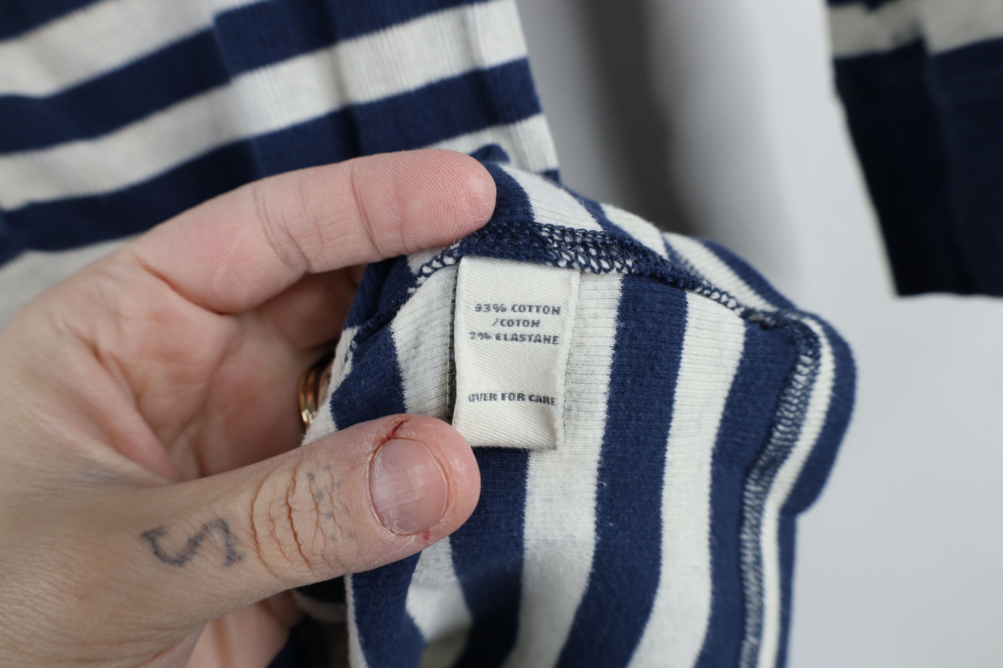 Abercrombie & Fitch × Vintage Vintage 90s Y2K Abercrombie & Fitch Knit Henley T-Shirt Size M / US 6-8 / IT 42-44 - 8 Thumbnail
