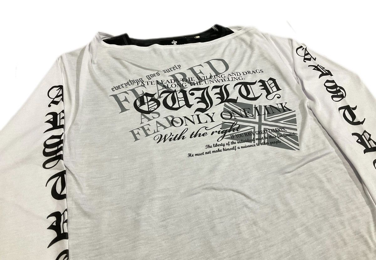 Beaumere Double Layer Asymmetrical Poem Shirt