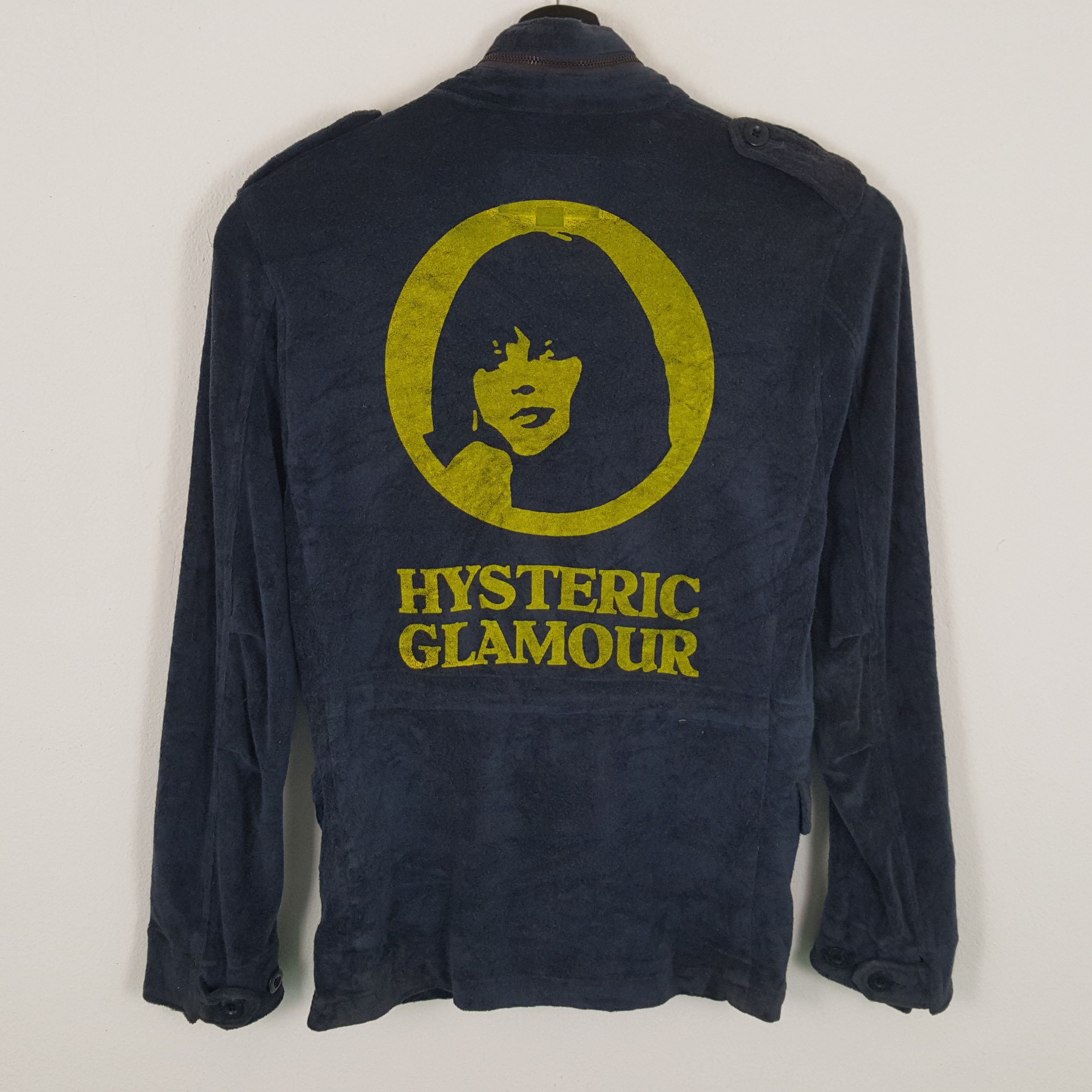 Hysteric Glamour HYSTERIC GLAMOUR Japanese Brand Custom Art Velvet Jacket Size US S / EU 44-46 / 1 - 1 Thumbnail