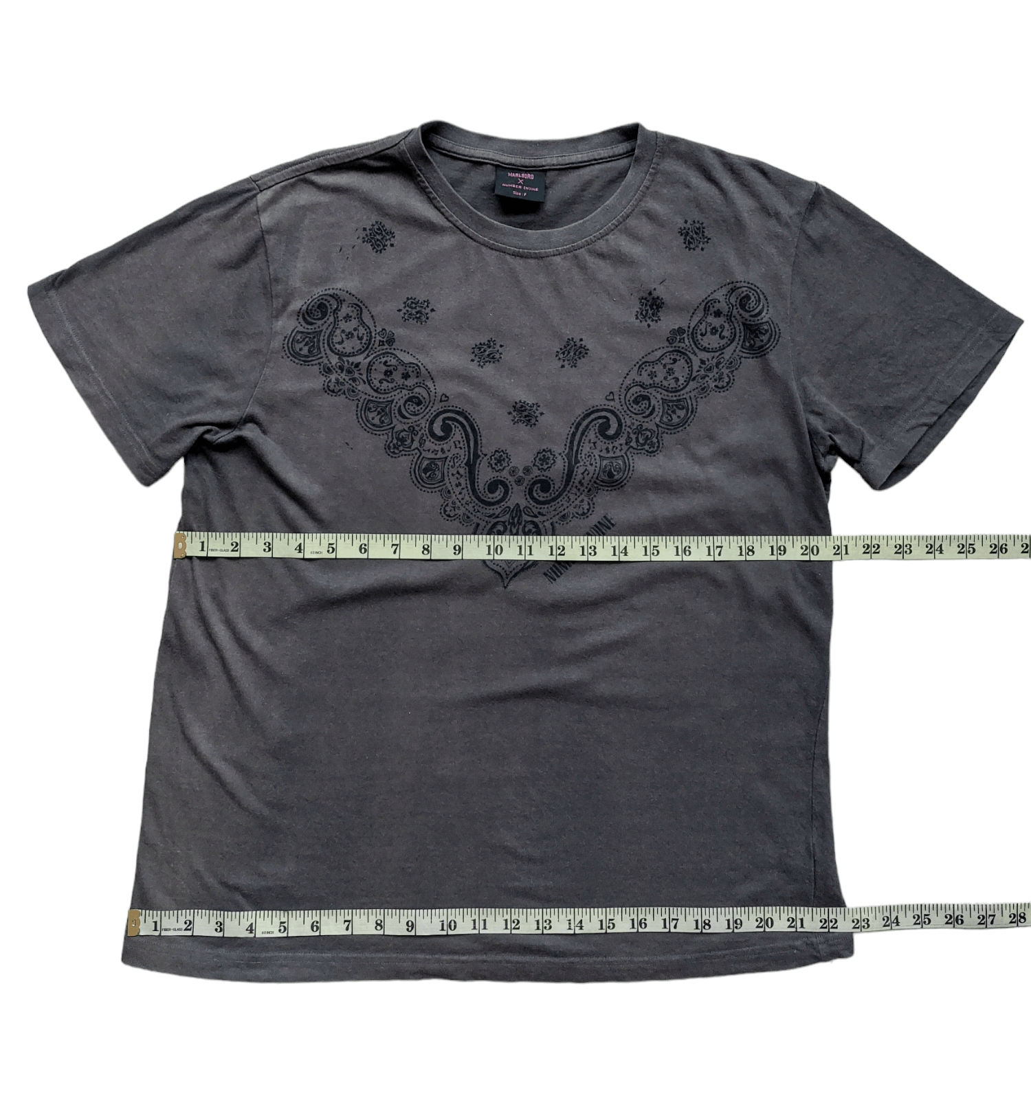 Marlboro × Number (N)ine Number (N)ine x Malboro Bandana Presley Pattern Chest Size US M / EU 48-50 / 2 - 8 Thumbnail