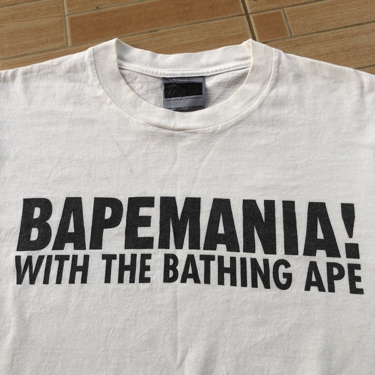 Bape BAPEMANIA With The Bathing Ape Tee Size US S / EU 44-46 / 1 - 3 Thumbnail
