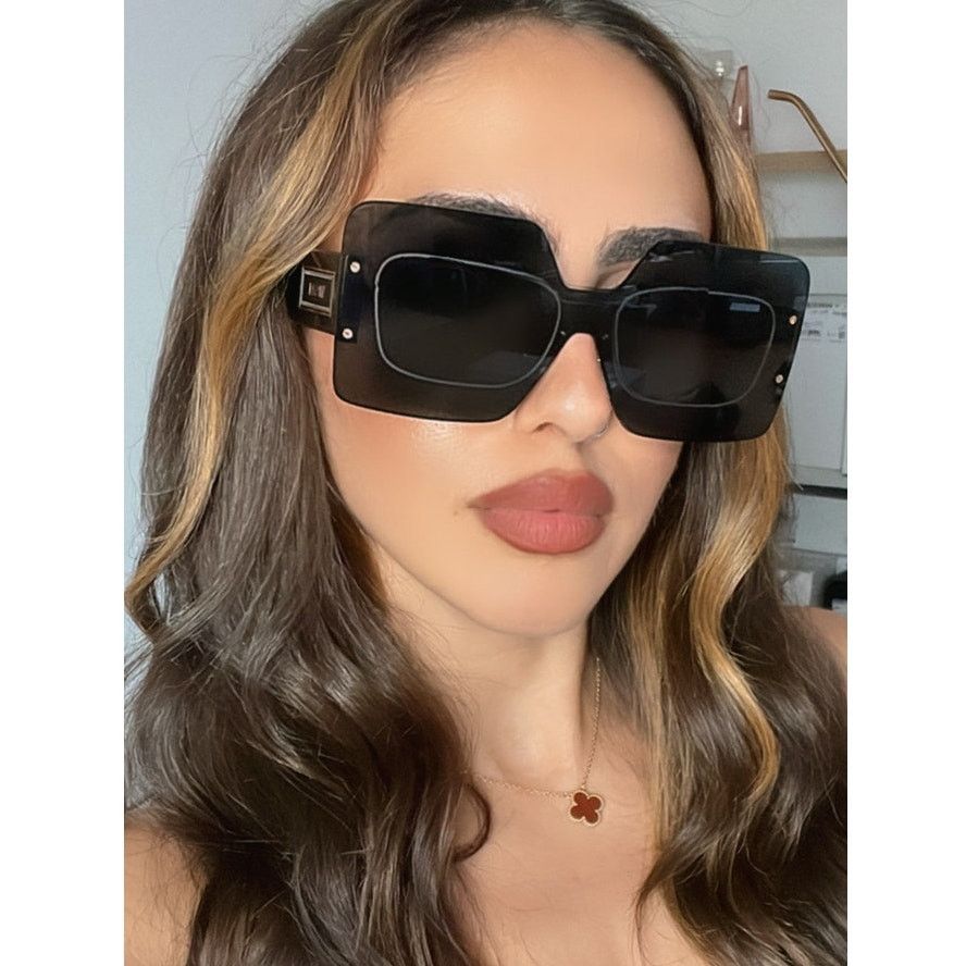 Versace NEW Versace VE2277 Rimless Oversized Sunglasses $652 Size ONE SIZE - 1 Thumbnail