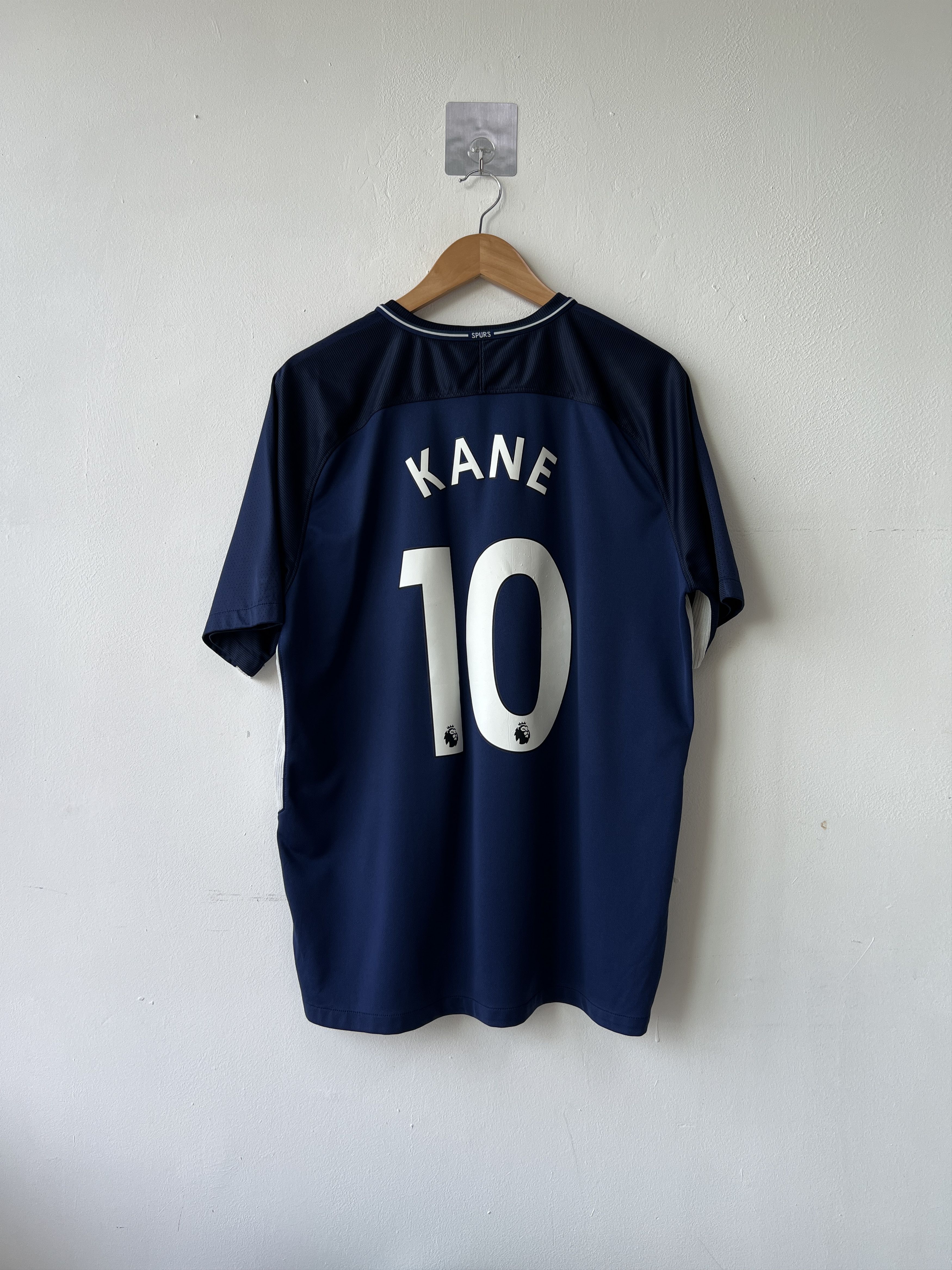 Nike (XL) Tottenham Spurs 2017-18 Away Kit Kane #10 Size US XL / EU 56 / 4 - 1 Thumbnail