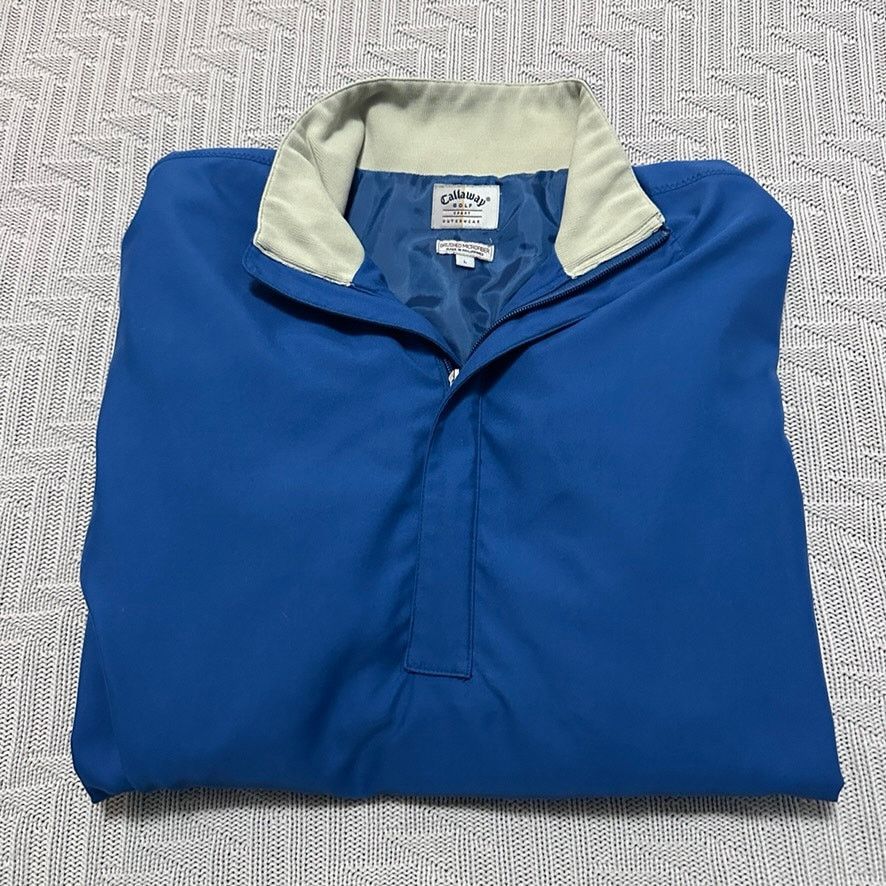 Callaway Callaway blue short sleeve golf windbreaker size L Size US L / EU 52-54 / 3 - 1 Thumbnail