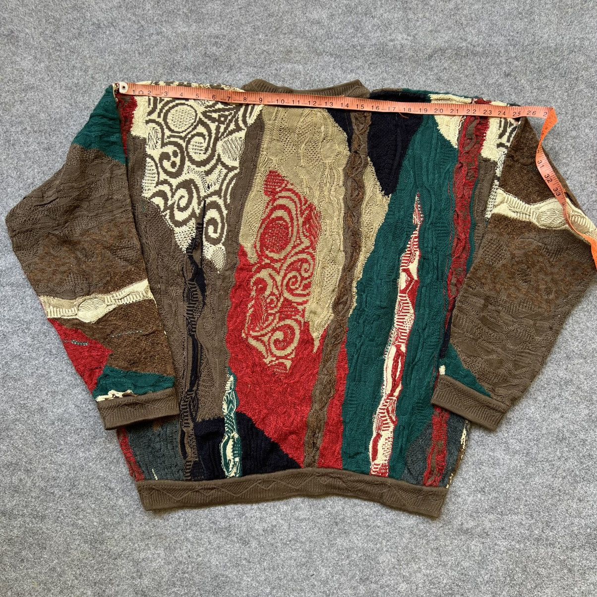 Coogi × Vintage Crazy Vintage Coogi 3D Cable Knit Sweater Size US M / EU 48-50 / 2 - 8 Thumbnail