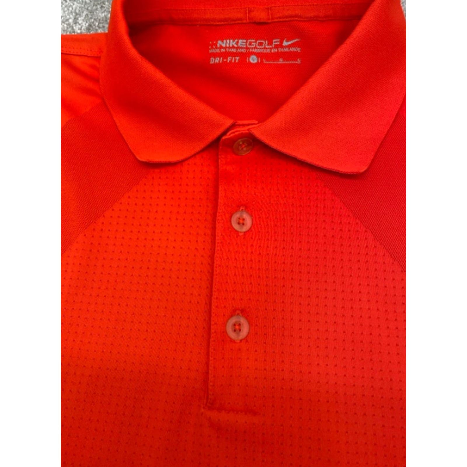 Nike Nike Golf Dri FIT Tech Polo Mens Large Short Sleeve Red 4259 Size US L / EU 52-54 / 3 - 2 Thumbnail