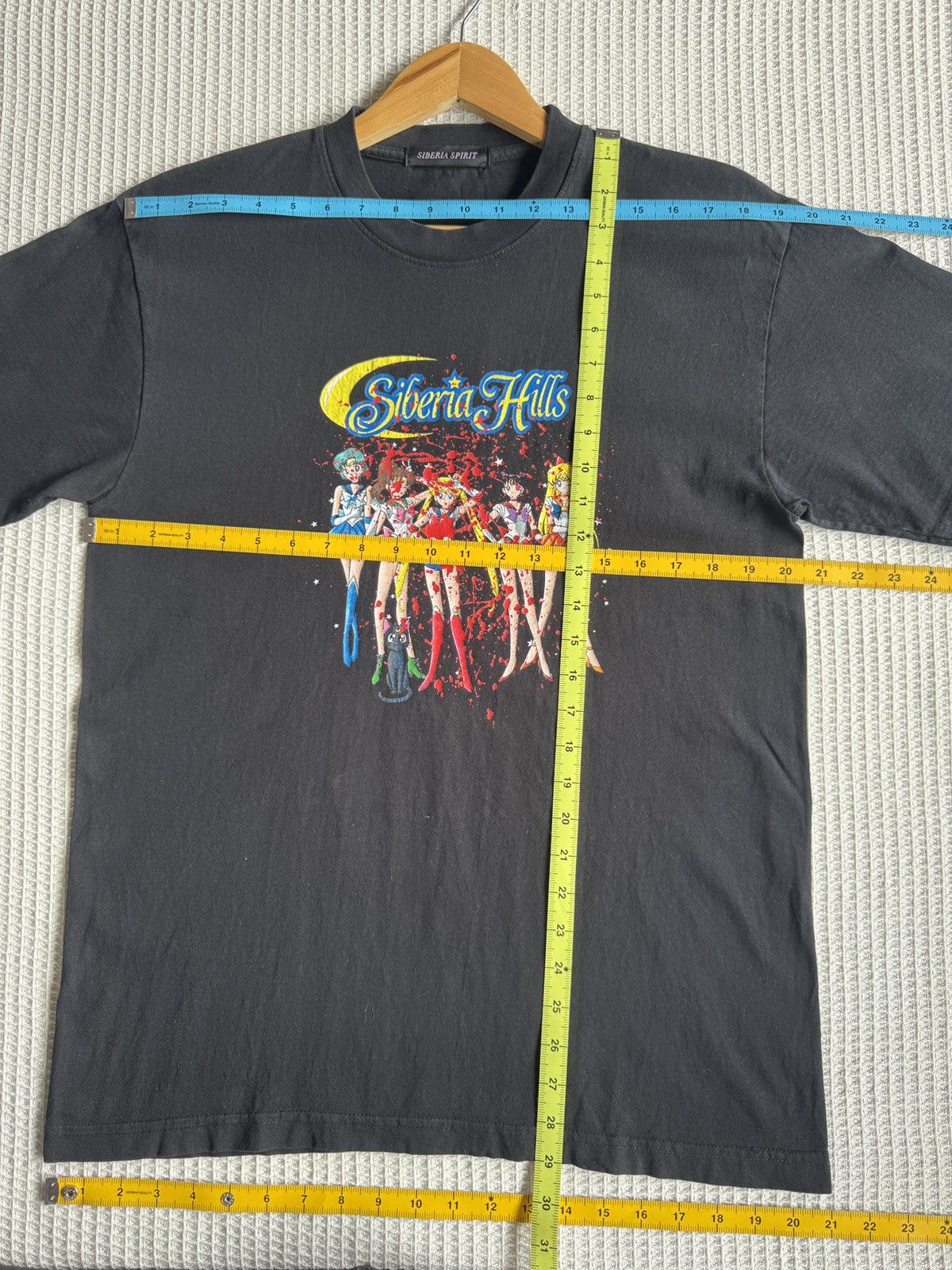 Siberia Hills Last Drop🔥Siberia Hills Death Sailor Moon ERD GRUNGE TEE Size US L / EU 52-54 / 3 - 7 Thumbnail