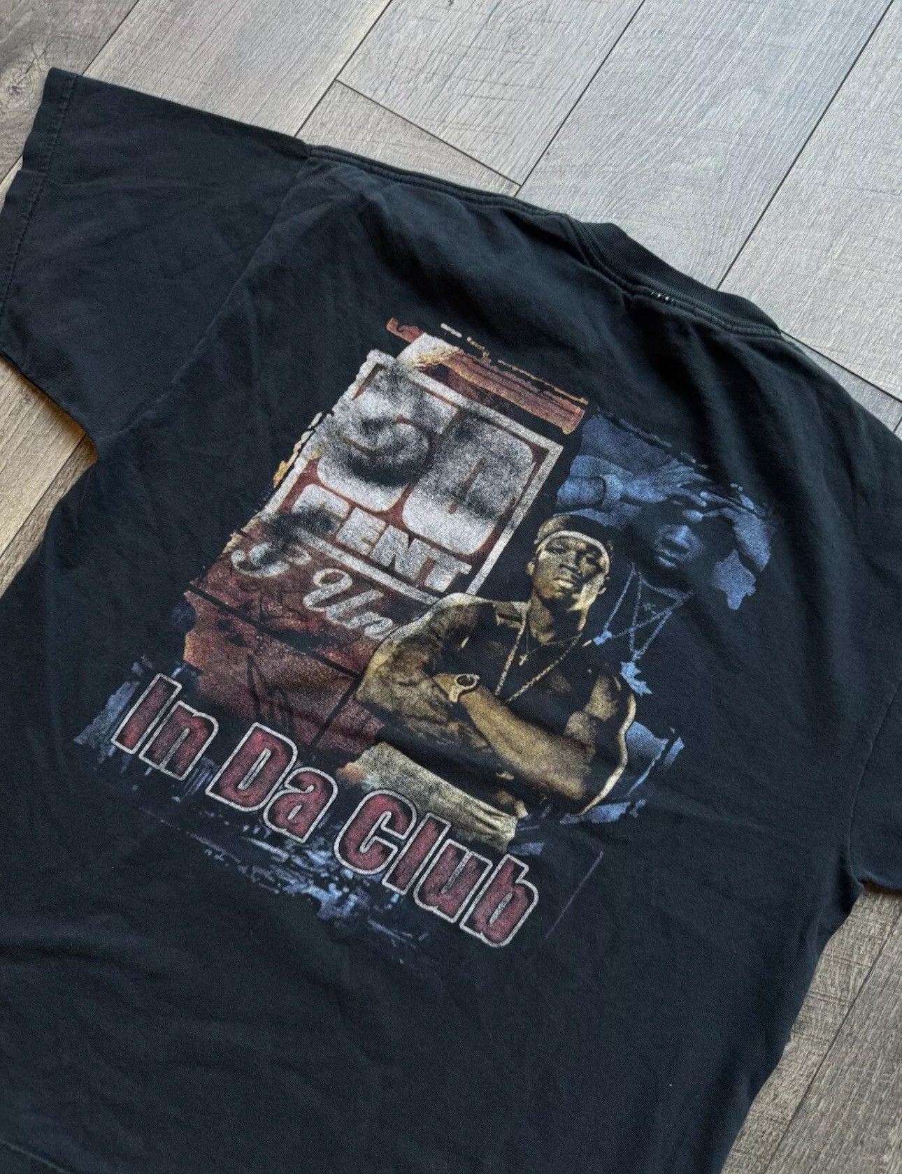 G-Unit × Vintage Vintage Y2K 50 Cent In Da Club G Unit Faded Rap Tee - XL Size US L / EU 52-54 / 3 - 5 Thumbnail