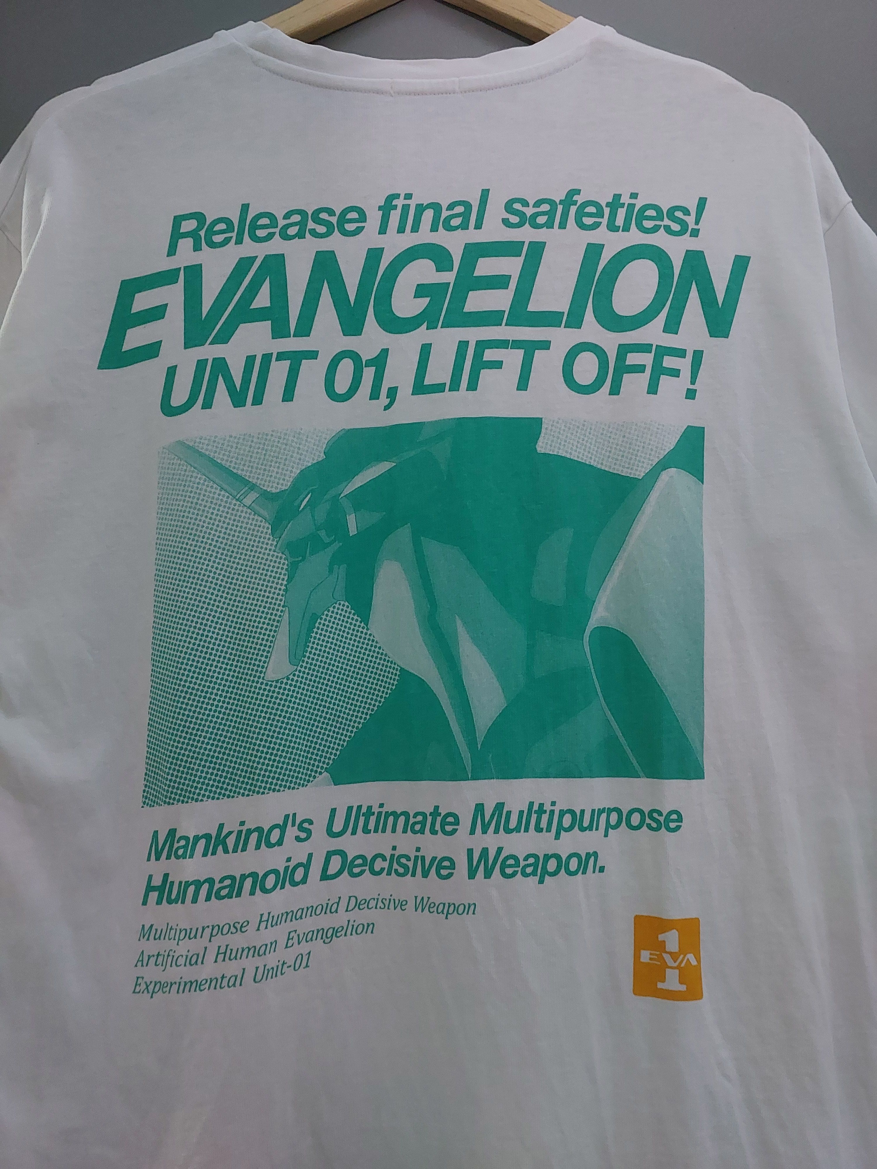 Anime EVANGELION ANIME T-SHIRT Size US M / EU 48-50 / 2 - 11 Thumbnail