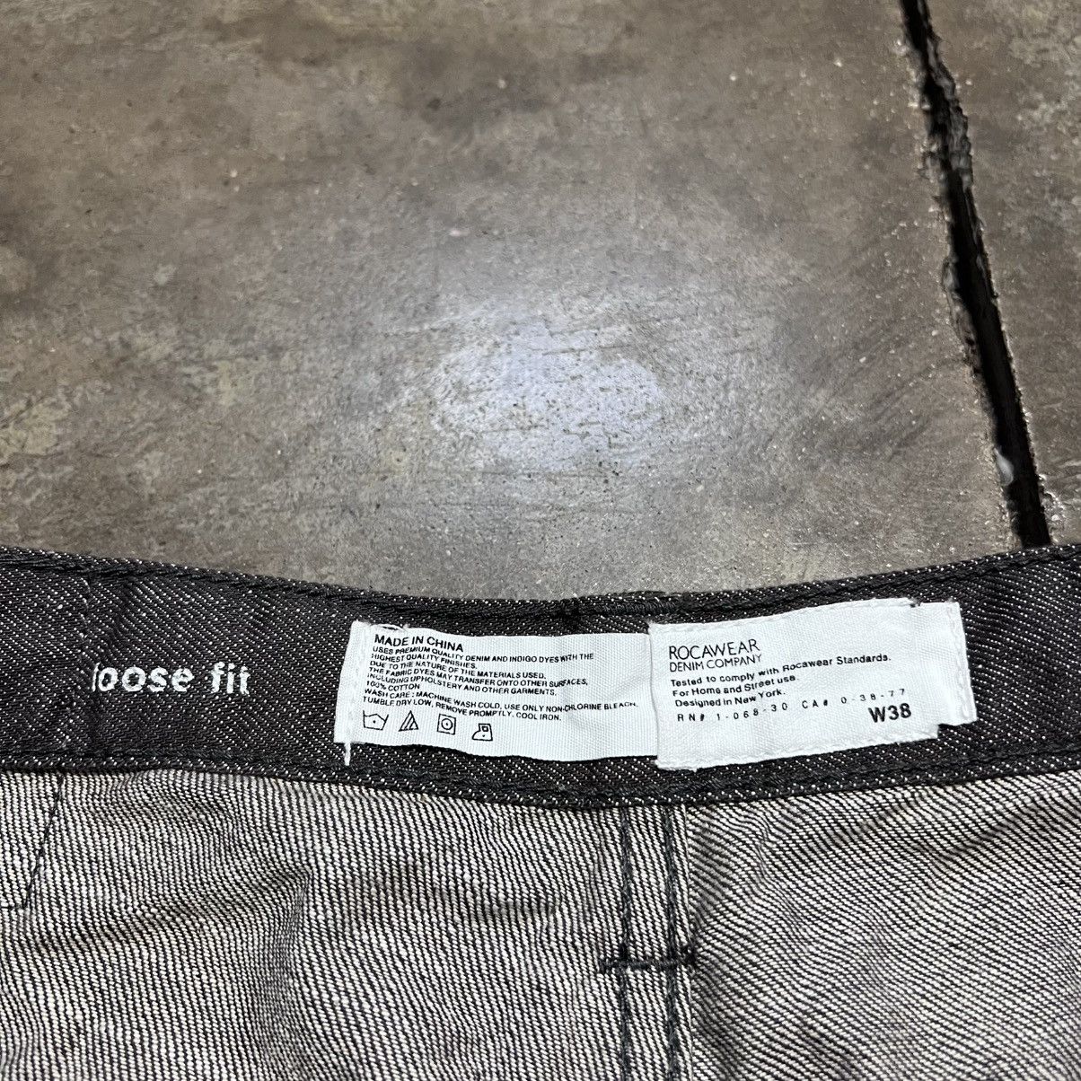 Rocawear Vintage Y2K Rocawear Baggy Denim Jean Shorts Skater Grunge Size US 38 / EU 54 - 8 Thumbnail