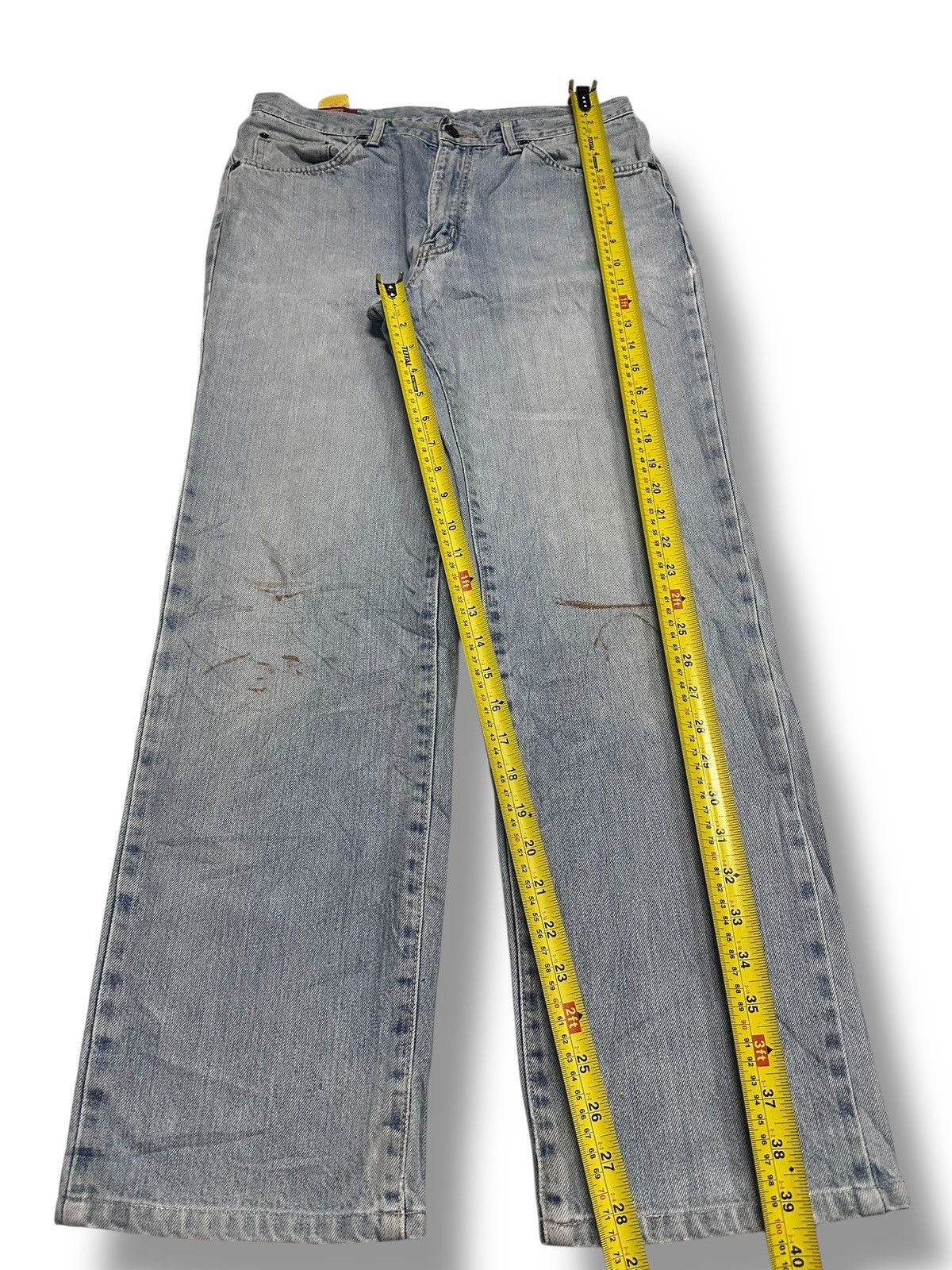 Edwin Edwin Vintage Us Classic Baggy Loose Style With BlueWash Size US 31 - 13 Thumbnail