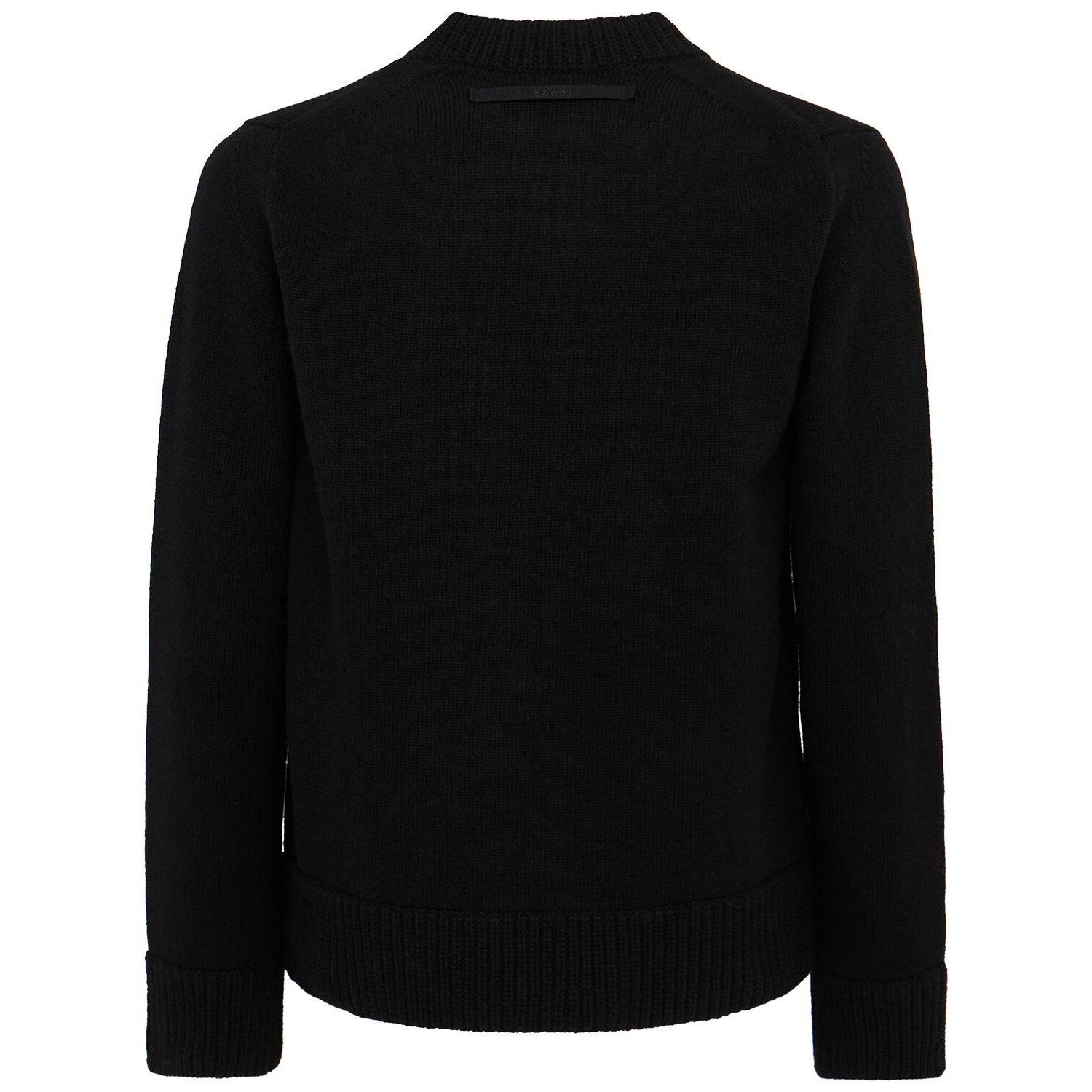 SACAI Black Wool Jacket New )