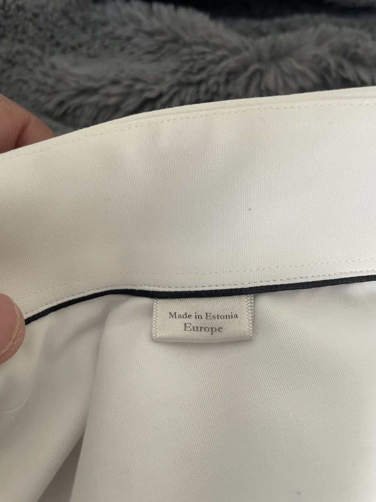 Eton Eton Tuxedo shirt sz 17.5 x 36 Size 44R - 12 Thumbnail