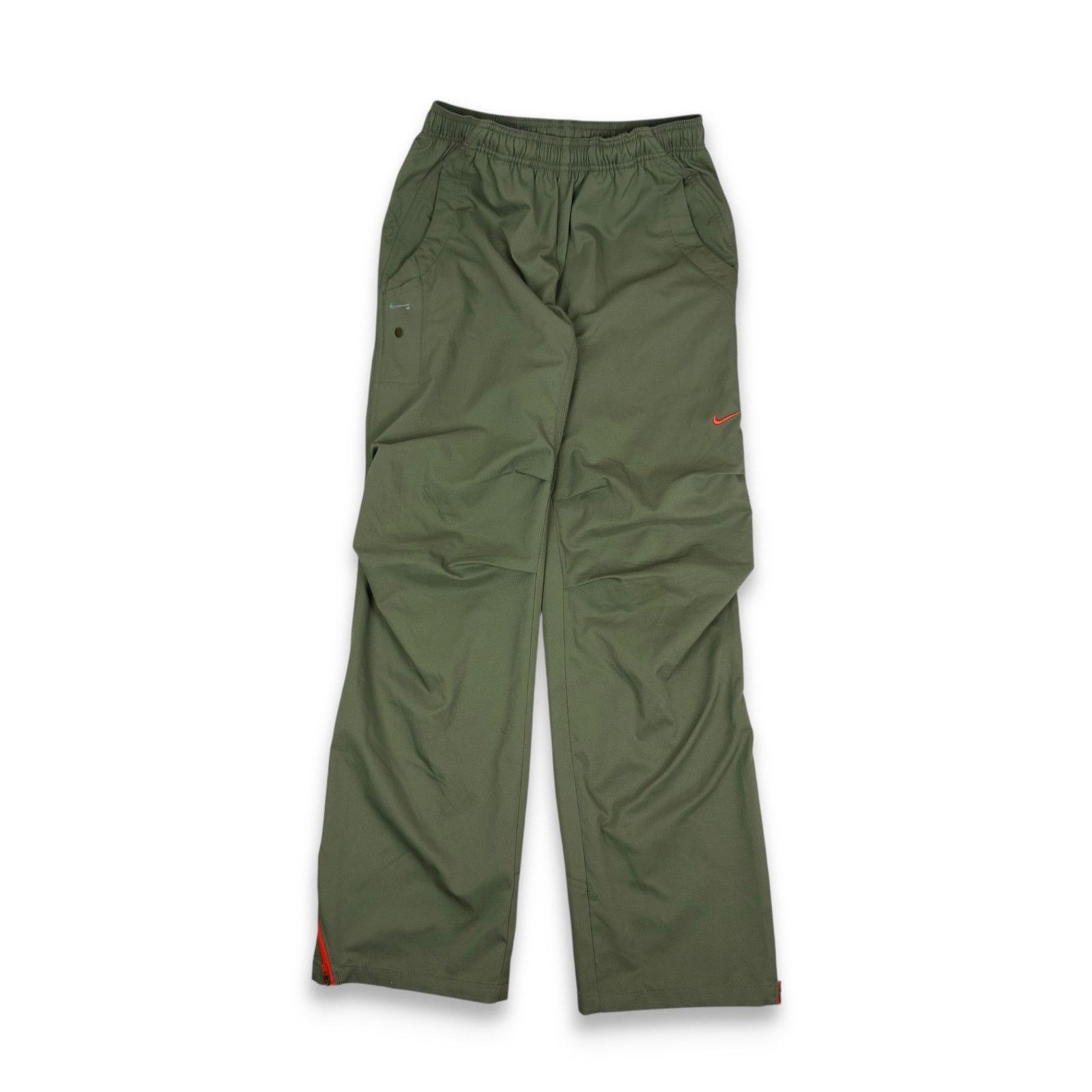 Nike Nike Fit Dry Olive Solo Swoosh Straight Leg Pants S Size US 30 / EU 46 - 1 Thumbnail