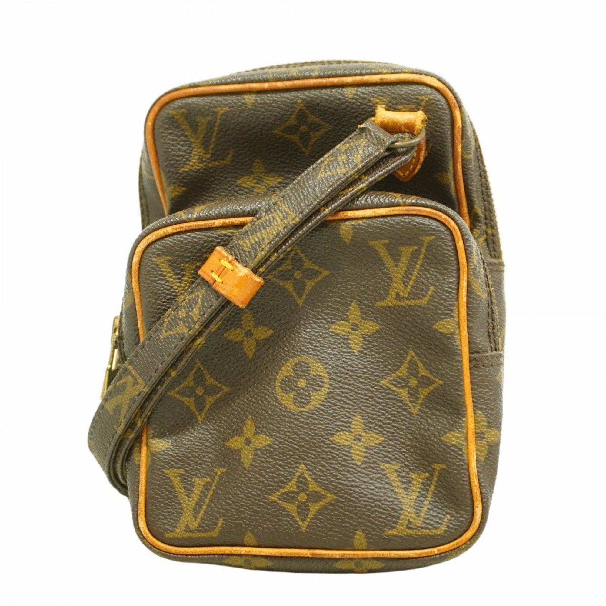 Louis Vuitton Shoulder Bag Monogram Mini Amazon M45238 Brown Women's