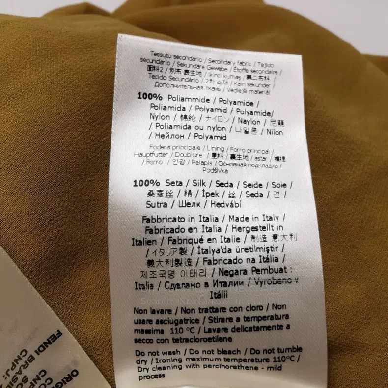 Fendi Fendi Gingham mulberry silk skirt Size 27" / US 4 / IT 40 - 8 Thumbnail