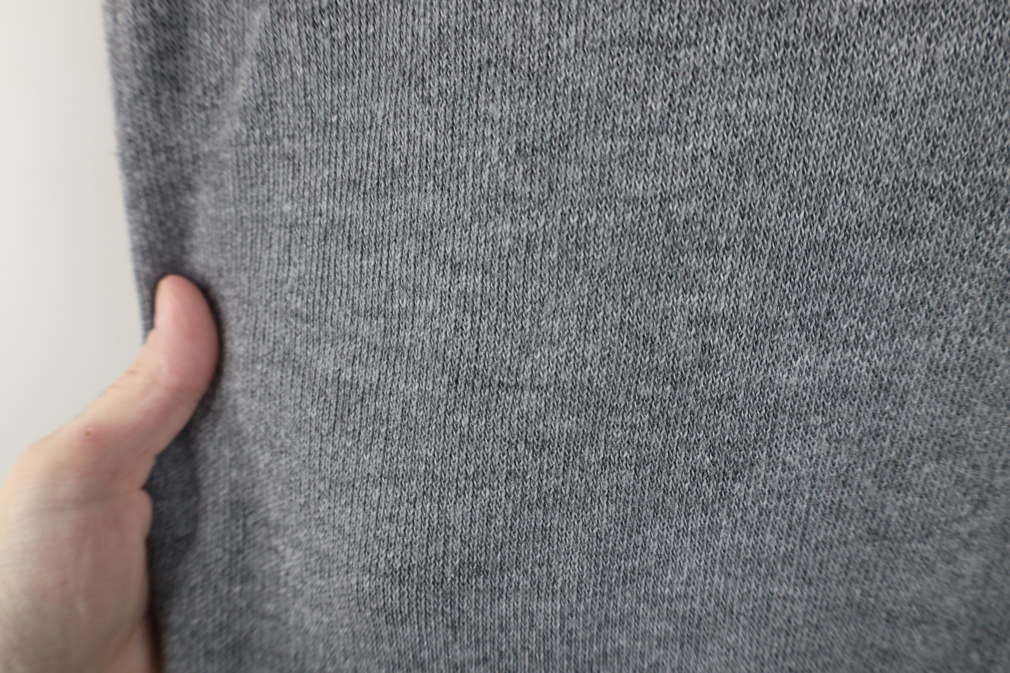 Vintage Vintage 70s Streetwear Blank Knit Sweater Vest Gray USA Size L / US 10 / IT 46 - 9 Thumbnail