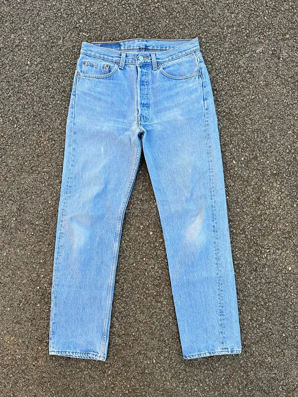 Vintage Vintage Levi's 501 90s Denim Jeans Size US 32 / EU 48 - 1 Thumbnail