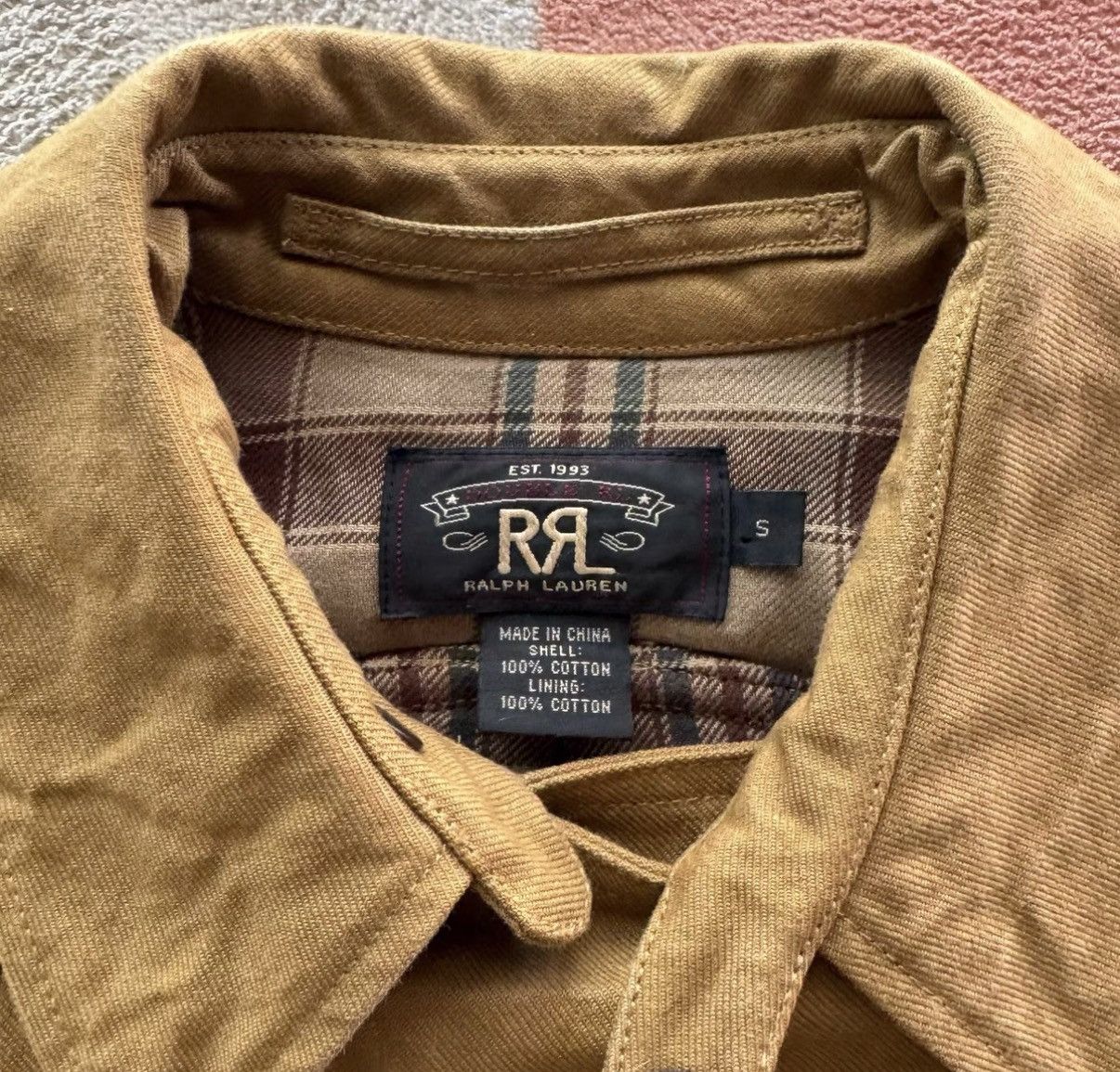 RRL Ralph Lauren RRL Ralph Lauren Double RL Asymmetrical Zip Moto Jacket K22 Size US S / EU 44-46 / 1 - 5 Thumbnail