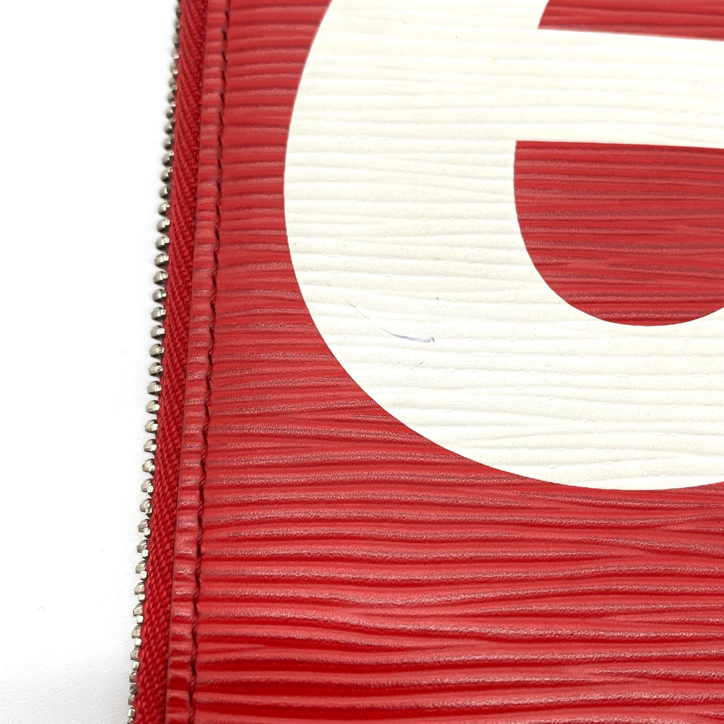 Japanese Brand × Louis Vuitton × Supreme Louis Vuitton × Supreme Epi Pochette Joule GM Clutch Bag Red Size ONE SIZE - 6 Thumbnail