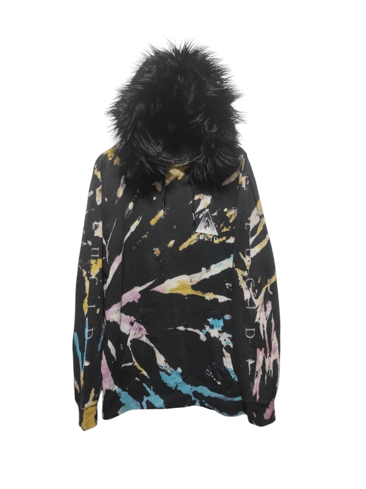 If Six Was Nine Lucid Tye Dye Fur Hoodie IfSixWasNine LGB style Size US L / EU 52-54 / 3 - 2 Thumbnail