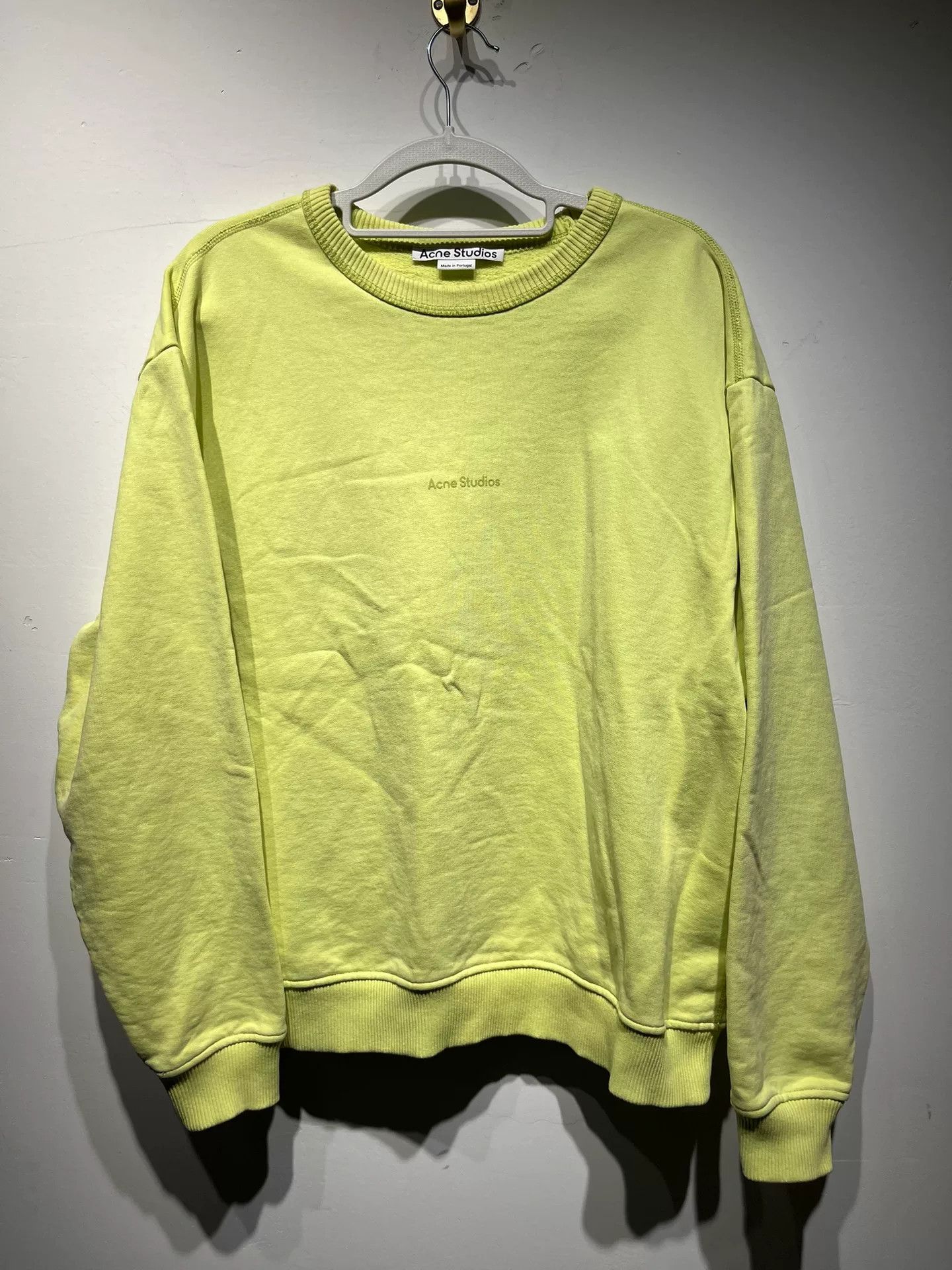 Acne Studios Acne Studios Retro Embroidered Green Hoodie XS Men Size US XS / EU 42 / 0 - 1 Thumbnail