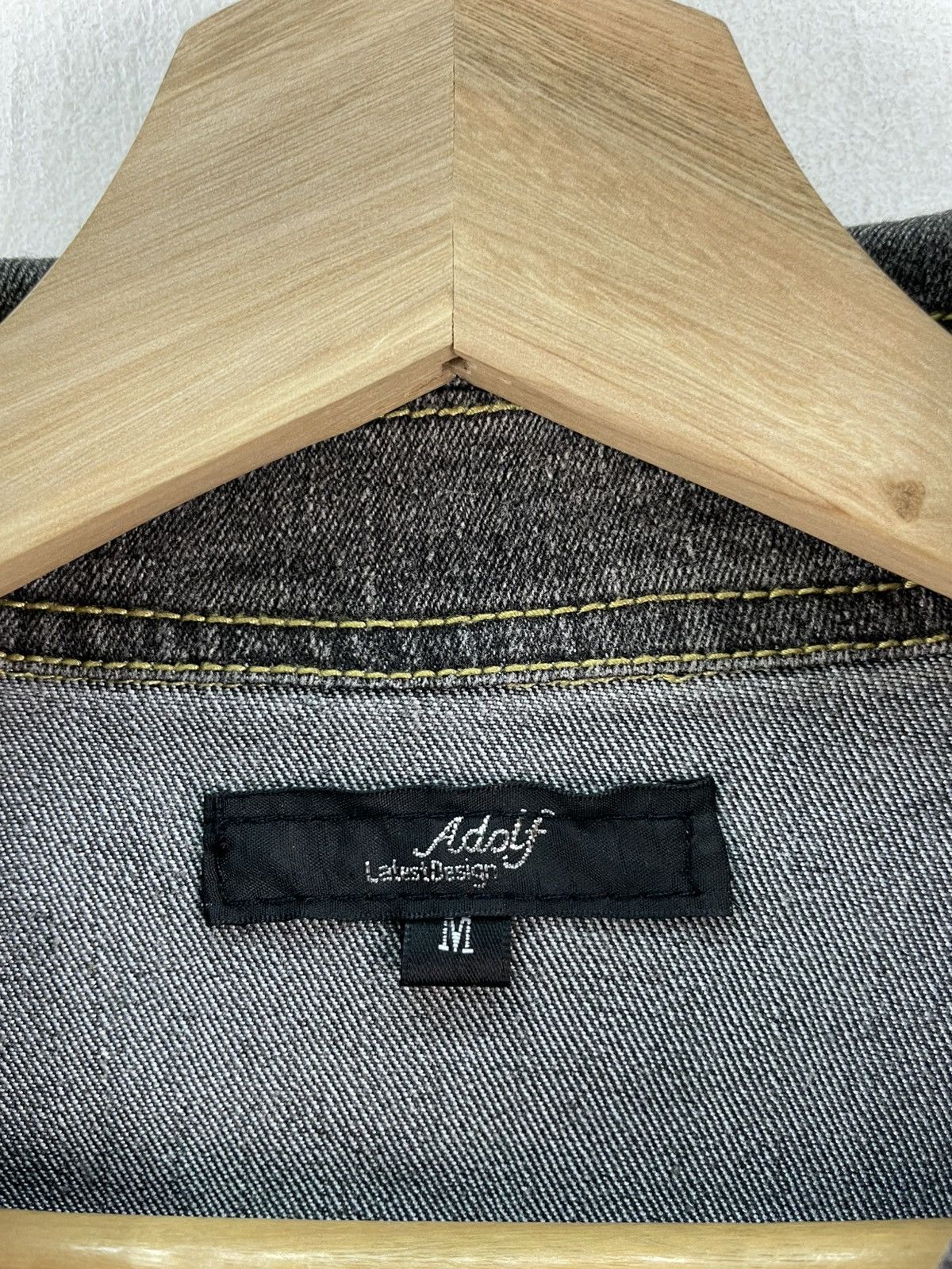 Japanese Brand Vintage Japanese Denim Jacket Black Faded Wash Size US M / EU 48-50 / 2 - 3 Thumbnail