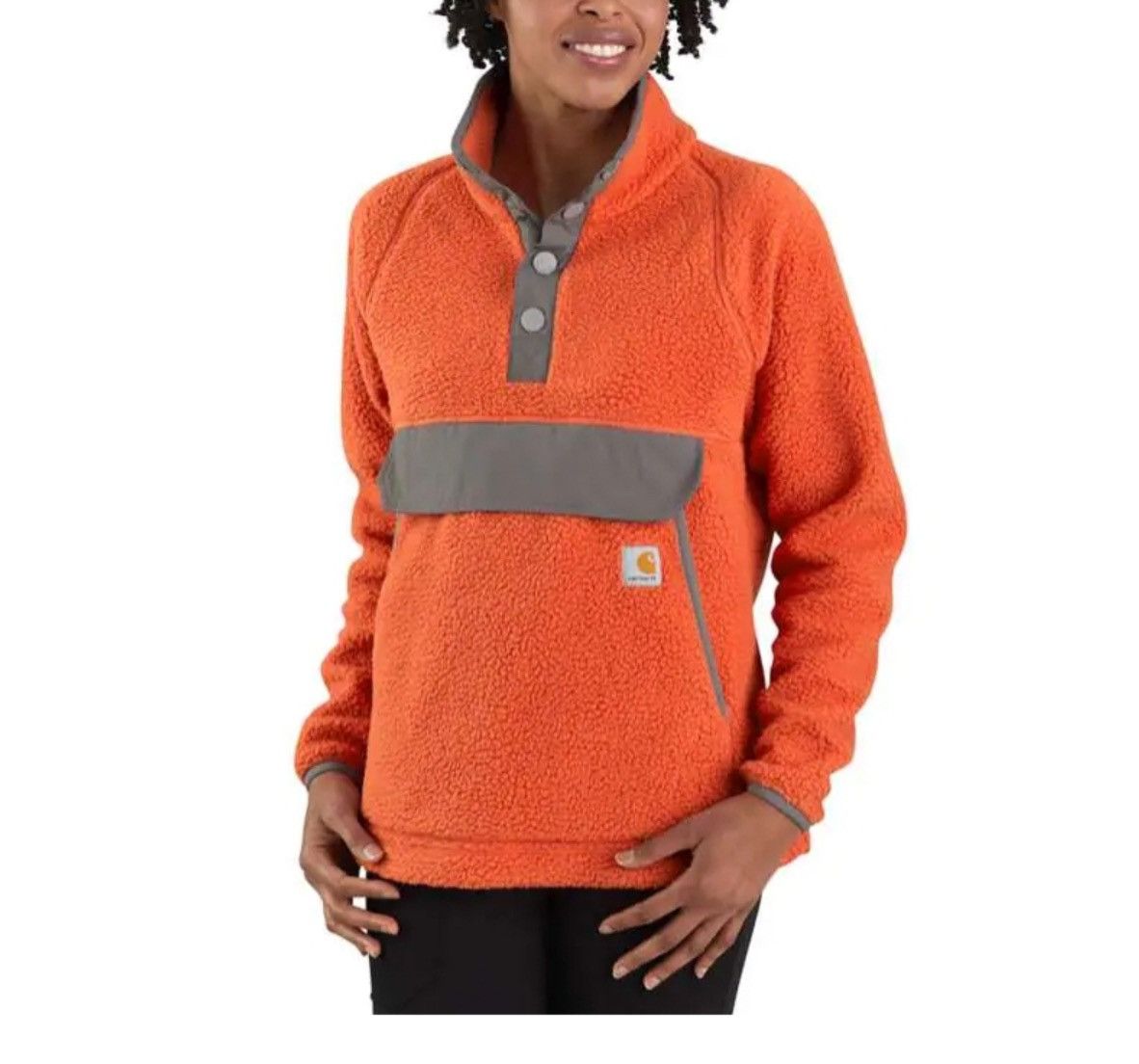 Carhartt Carhartt Snap Fleece Jacket Size L / US 10 / IT 46 - 1 Thumbnail