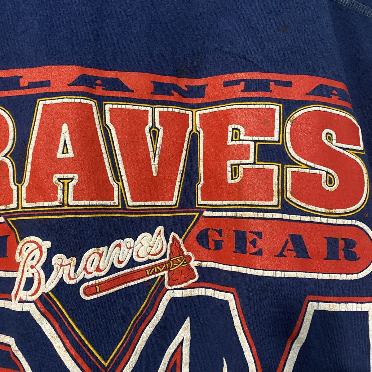 MLB Vintage 1993 Atlanta Braves MLB Shirt Size US XL / EU 56 / 4 - 8 Thumbnail