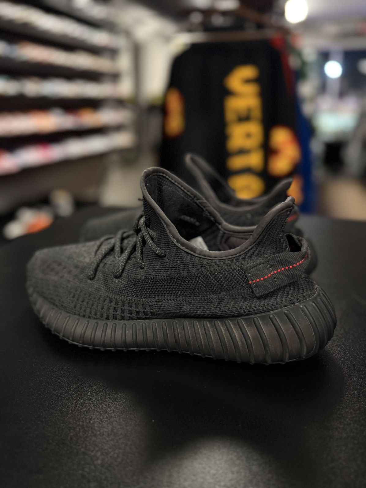 Adidas × Yeezy Yeezy 350 Static Non Reflective OG Black Size 9 Size US 9 / EU 42 - 4 Thumbnail
