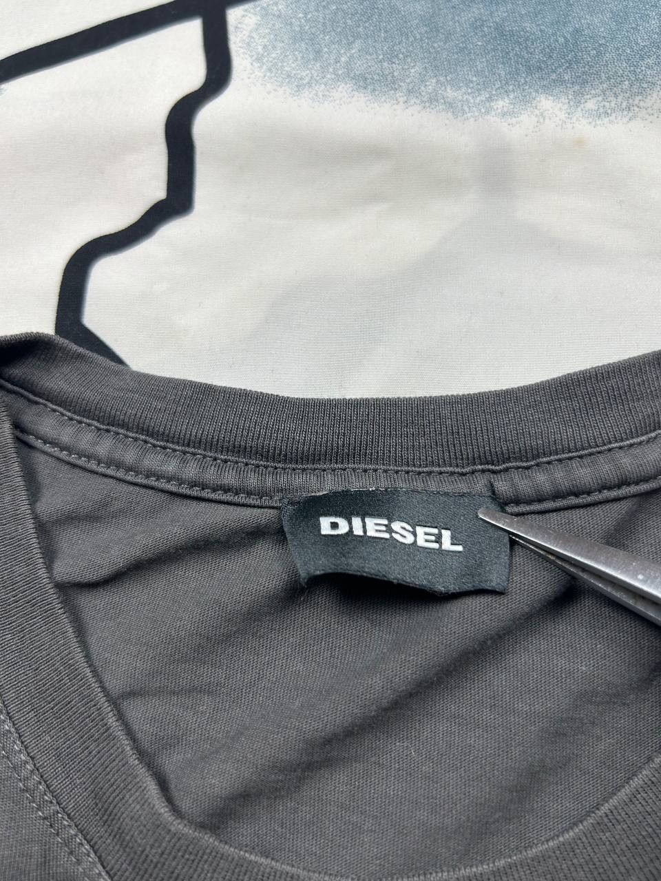 Diesel Diesel print logo tshirt in black Size XL Size US XL / EU 56 / 4 - 3 Thumbnail