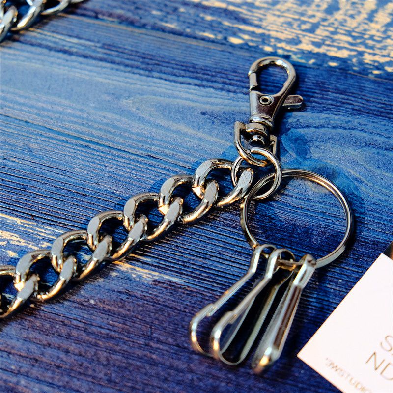 Jewelry Harajuku Style Street Hip-Hop Waist Wallet Chain,l Size ONE SIZE - 3 Thumbnail
