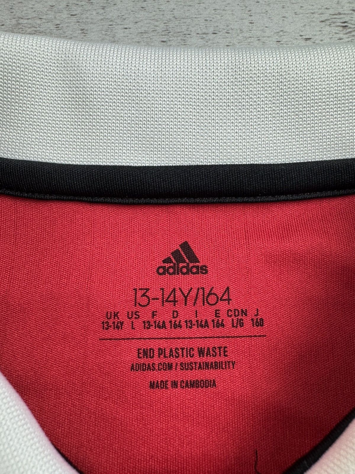 Adidas #10 Rashford Manchester United 2021 MU Men’s Soccer Football Shirt Jersey Polo Size US S / EU 44-46 / 1 - 10 Thumbnail