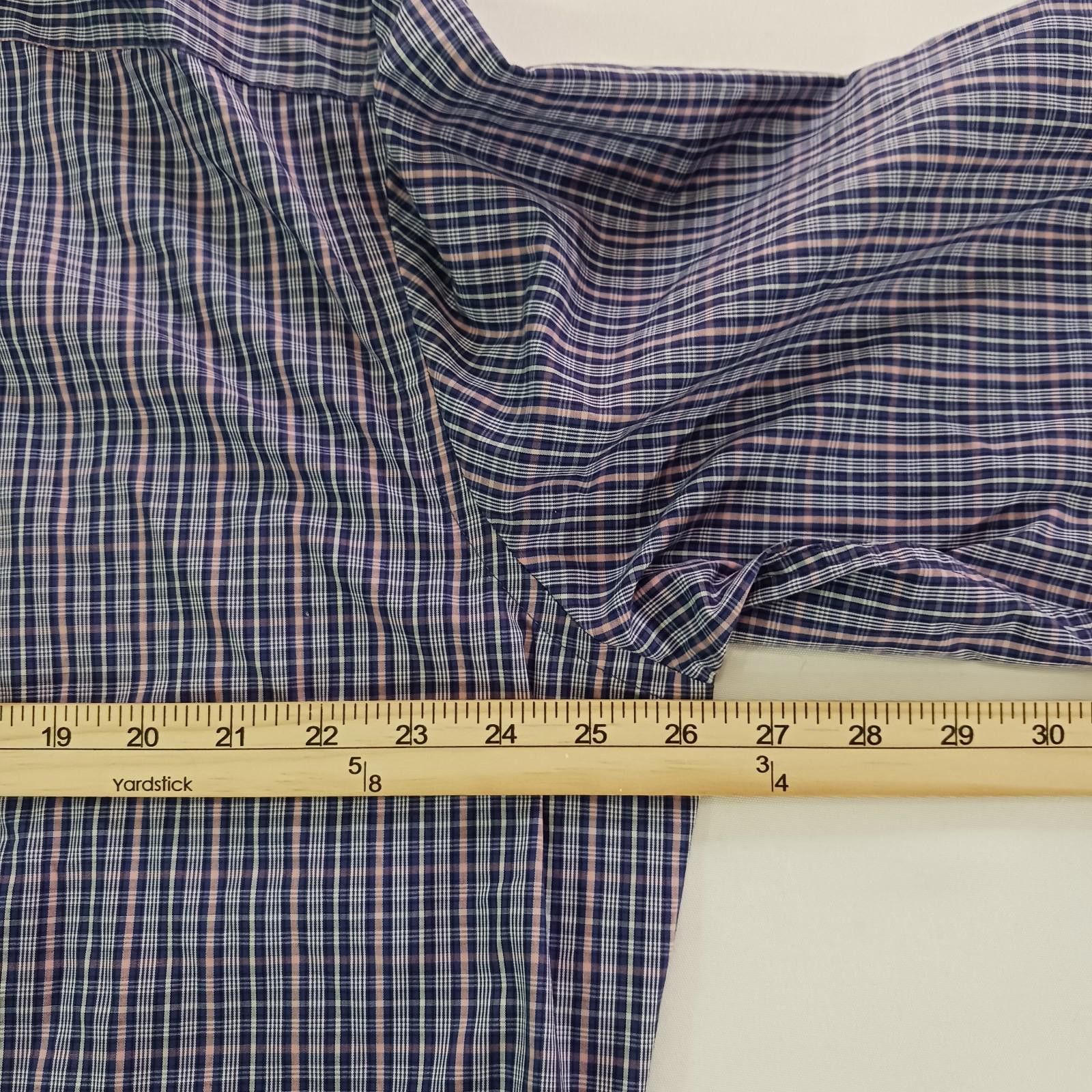 Banana Republic Banana Republic Classic Fit Men's Multicolor Plaid Shirt XL Size US XL / EU 56 / 4 - 5 Thumbnail