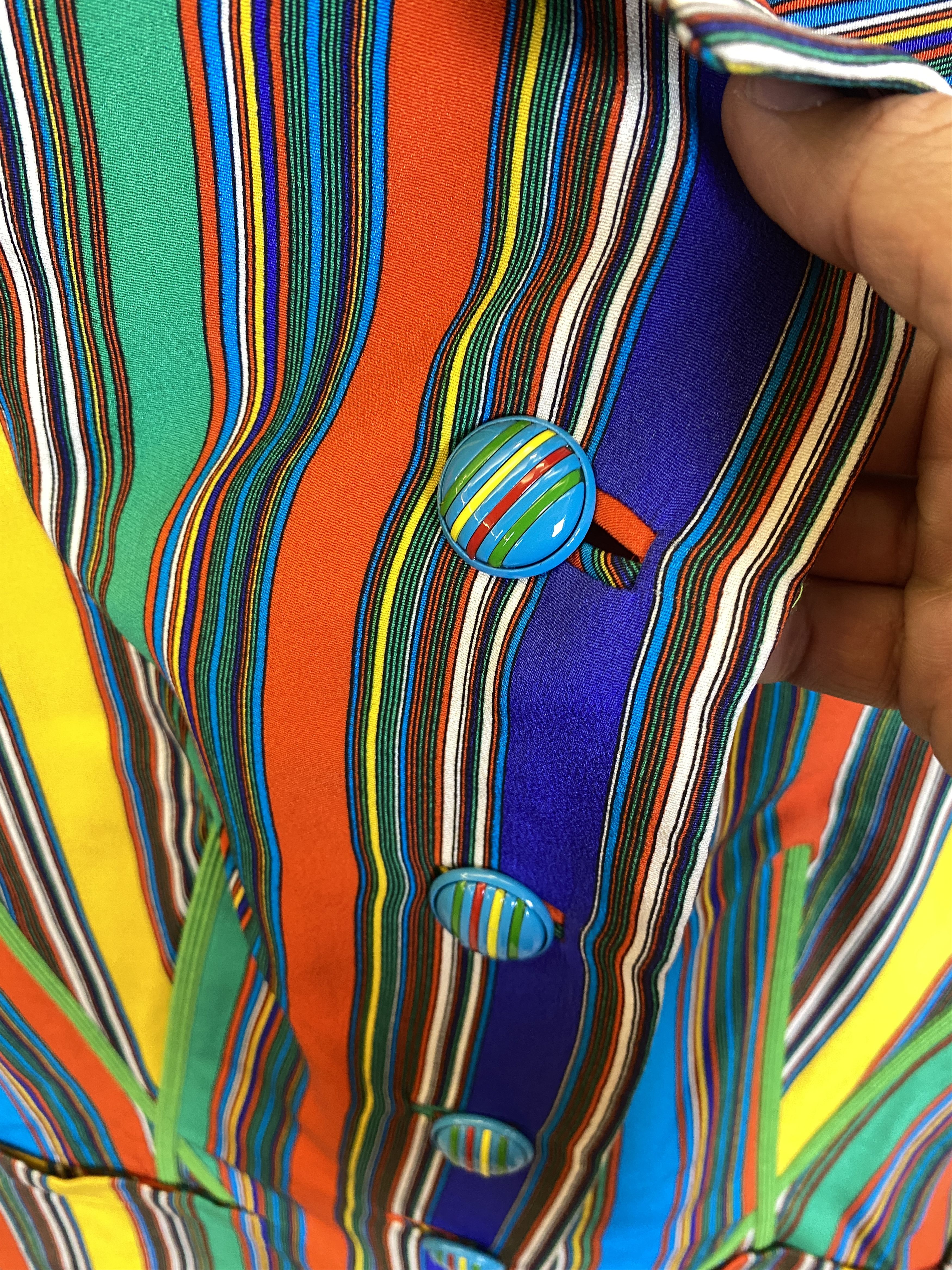 Versace VINTAGE GIANNI VERSACE 1993 MIAMI JACKET Size US XS / EU 42 / 0 - 5 Thumbnail
