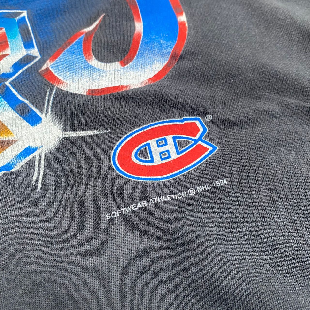 NHL Vintage 90s Software Athletic NHL Canada Sportwear Tshirt Size US XL / EU 56 / 4 - 8 Thumbnail