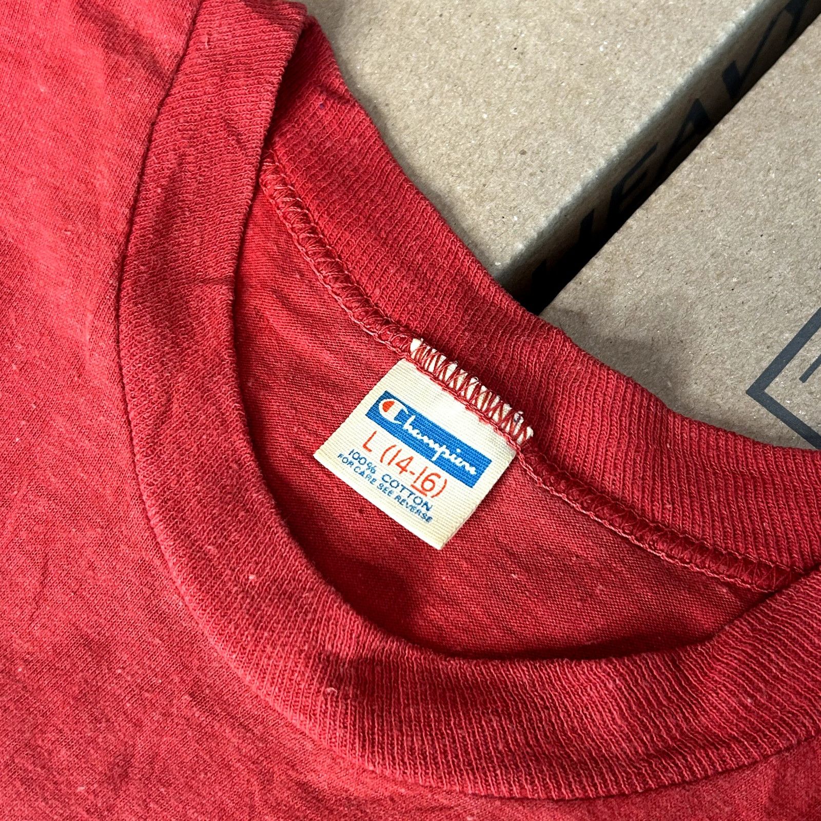 Champion Vintage 1970s Wisconsin Badgers Triple A Champion Blue Bar Size US L / EU 52-54 / 3 - 3 Thumbnail