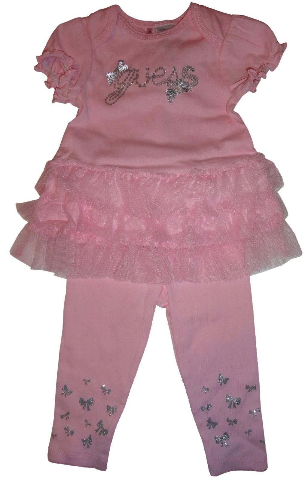 Guess Guess Baby Girls 2 Pc Outift Pink 6-9 Months NWT Size ONE SIZE - 1 Thumbnail