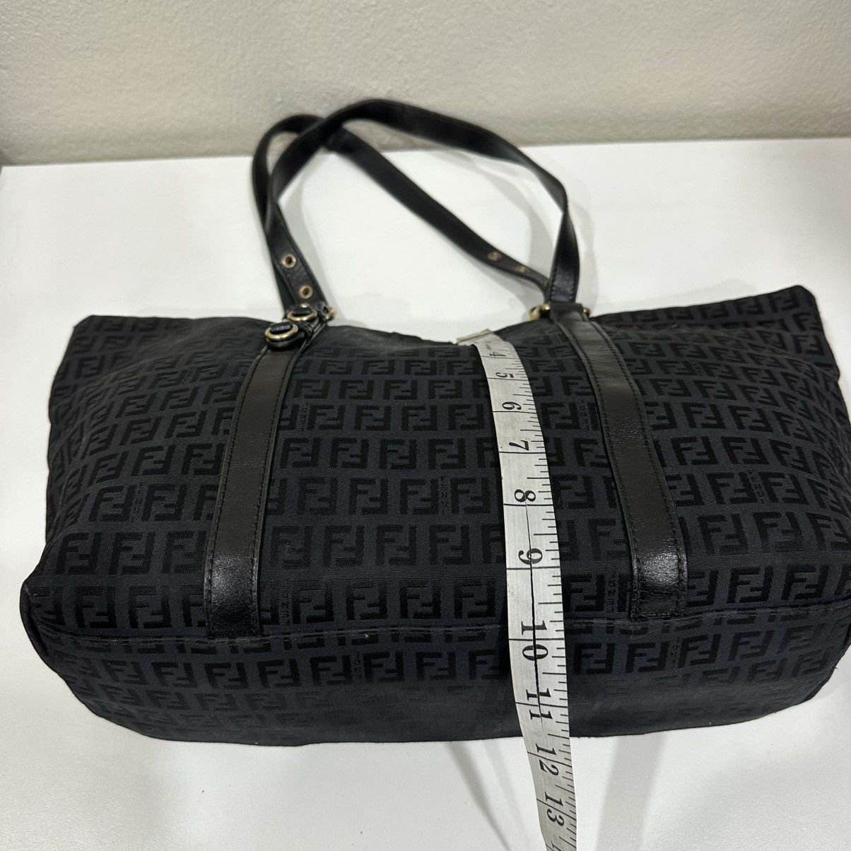 Fendi ‼️LASTDROP‼️ FENDI FF ZUCCHINO CANVAS TOTE BAG Size ONE SIZE - 8 Thumbnail