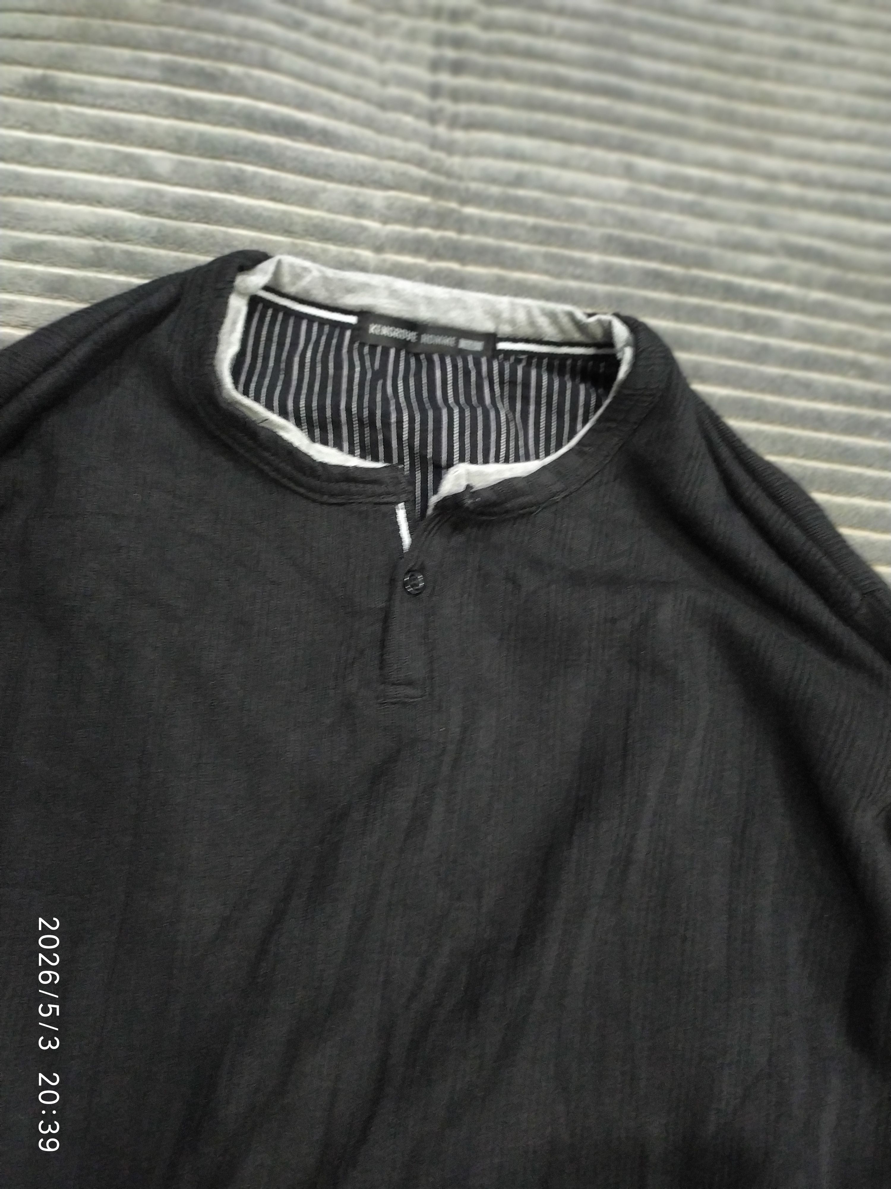 If Six Was Nine 2000s Double Layer Kengrove Homme Long sleeve shirt Size US L / EU 52-54 / 3 - 8 Thumbnail