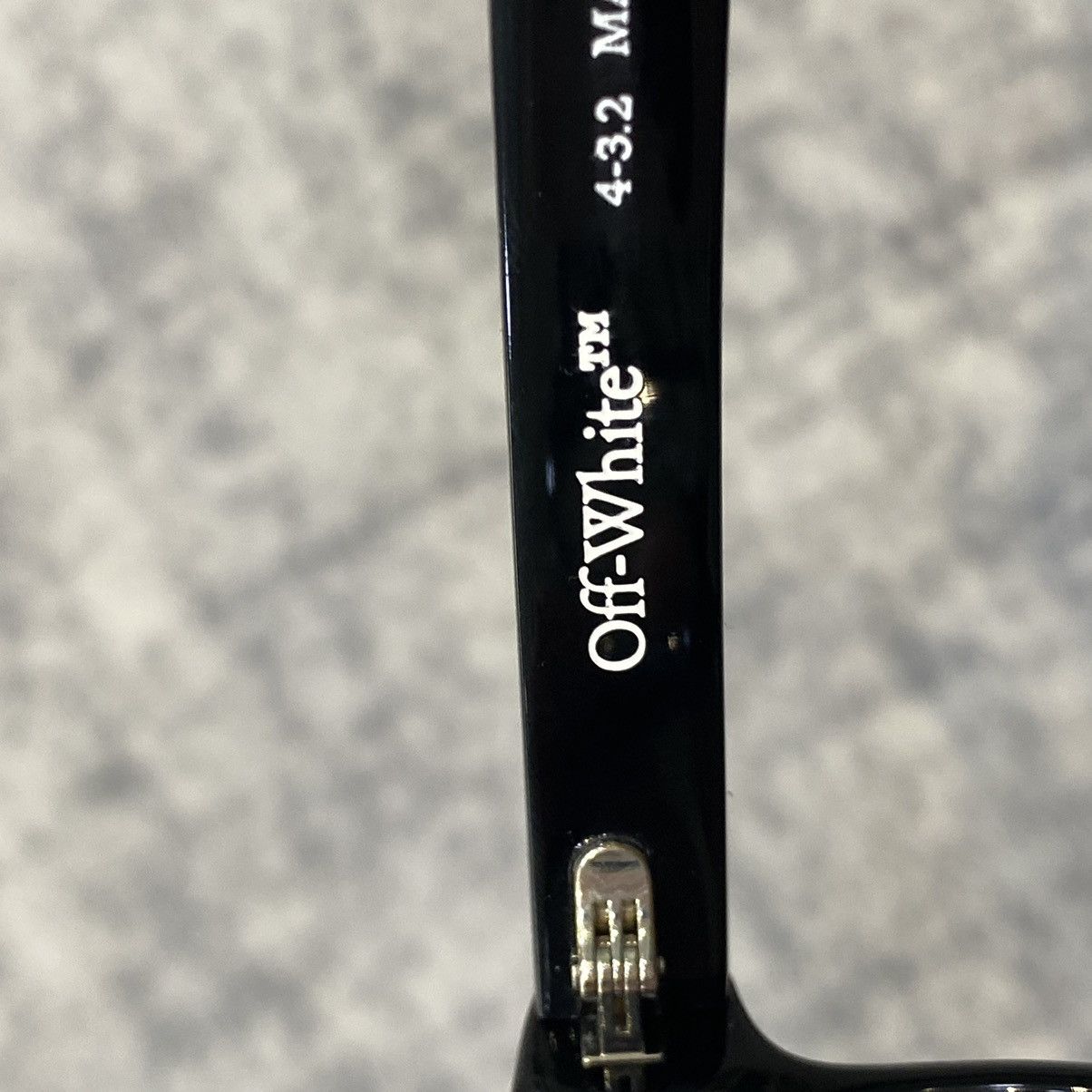 Off-White Off White Optical Style 68 Black Size ONE SIZE - 8 Thumbnail