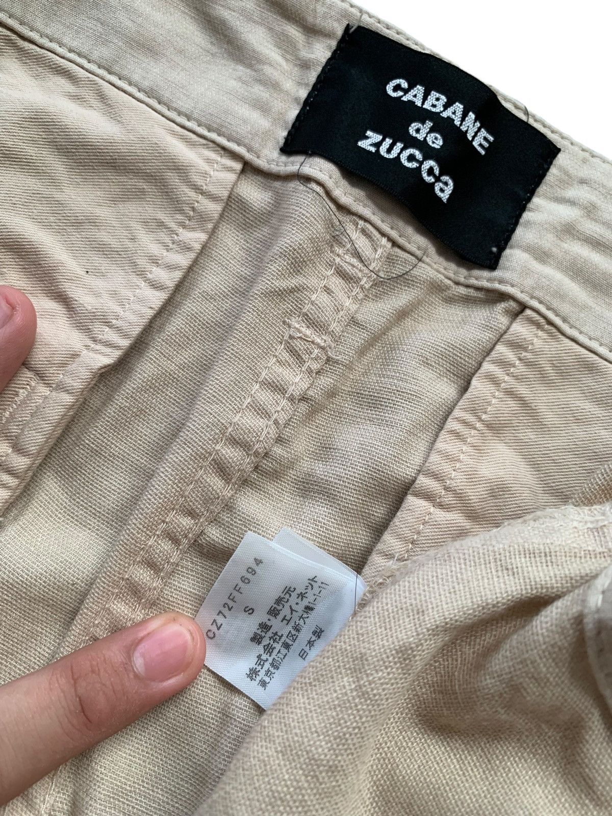 Le Grande Bleu (L.G.B.) Zucca Issey Miyake Asymmetrical Zipper Pants Size US 31 - 7 Thumbnail