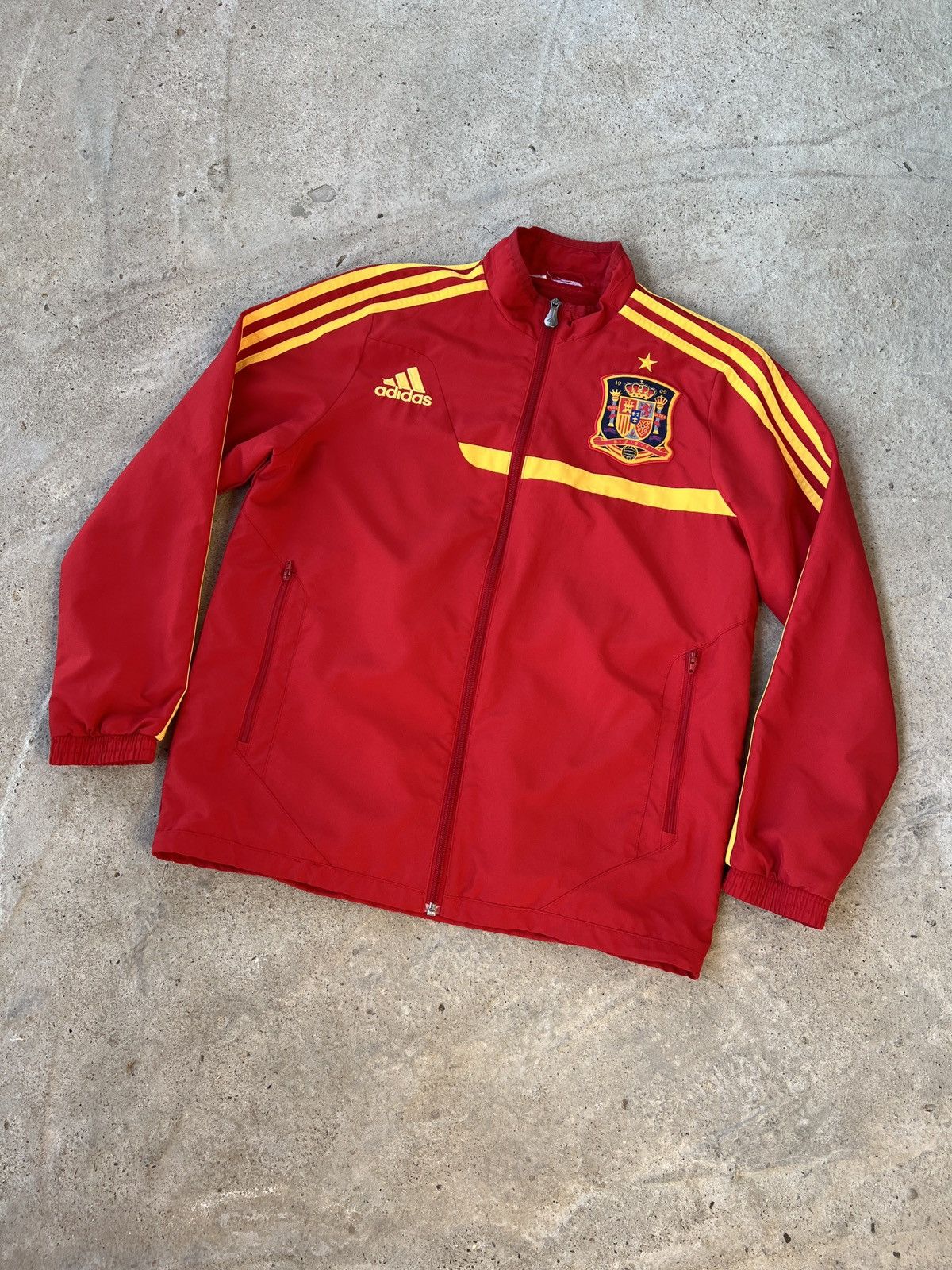 Adidas Adidas Spain Football Jacket Size US S / EU 44-46 / 1 - 1 Thumbnail