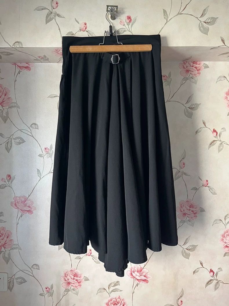 Yohji Yamamoto Yohji Yamamoto Wool Midi Skirt Size US 28 / EU 44 - 9 Thumbnail